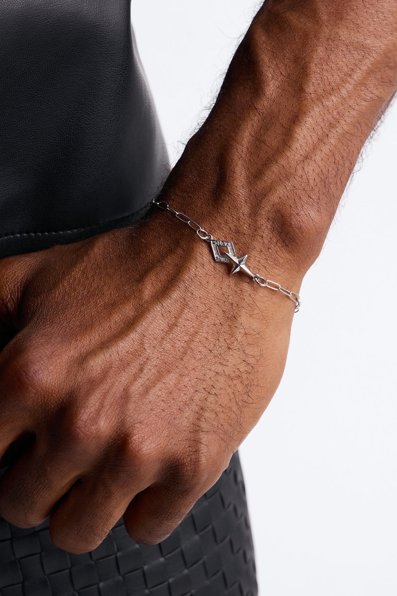 Astrastar Chain Link Bracelet - Silver