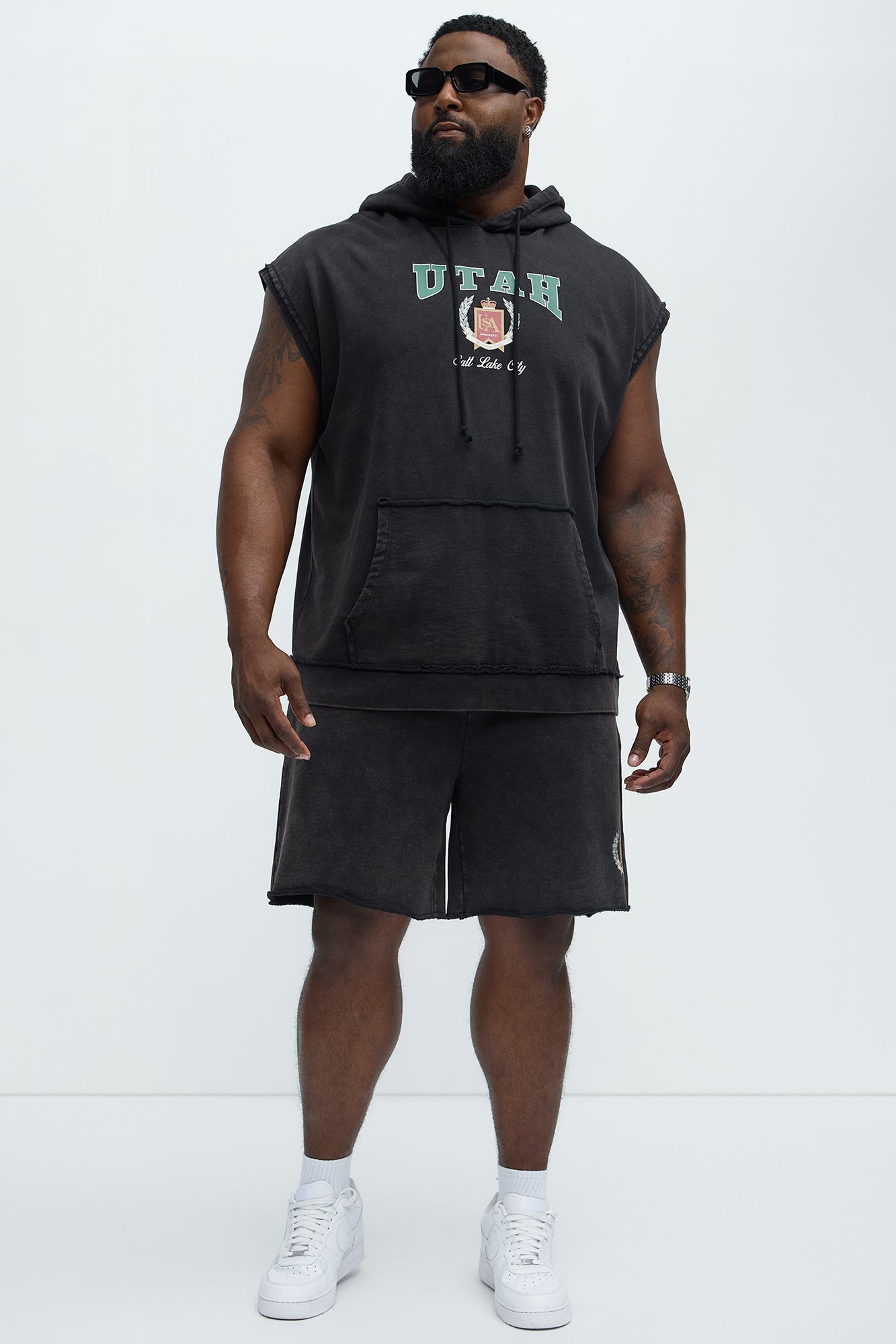 Utah Sweatshorts - Black