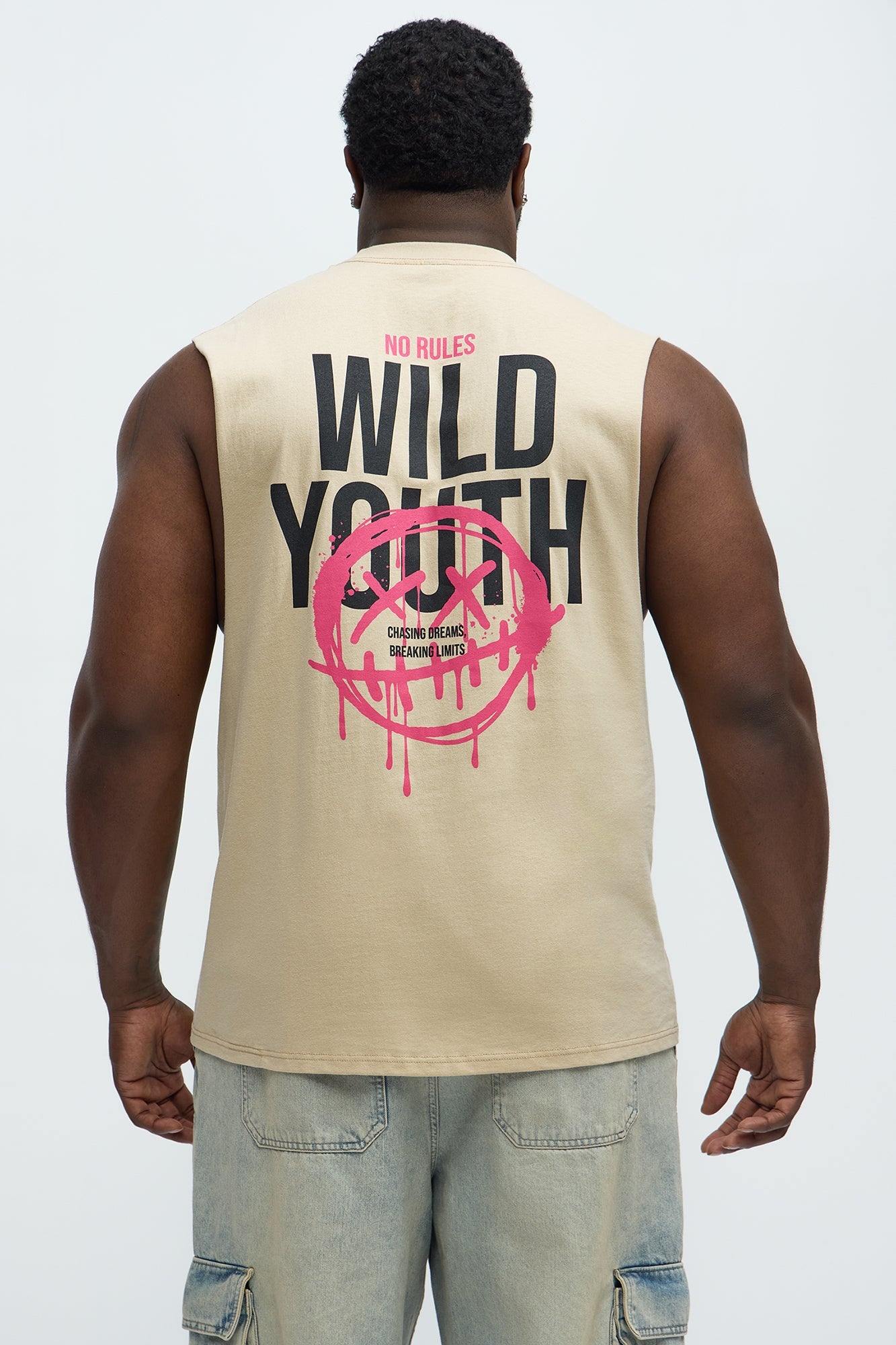 Wild Youth Muscle Tee - Sand