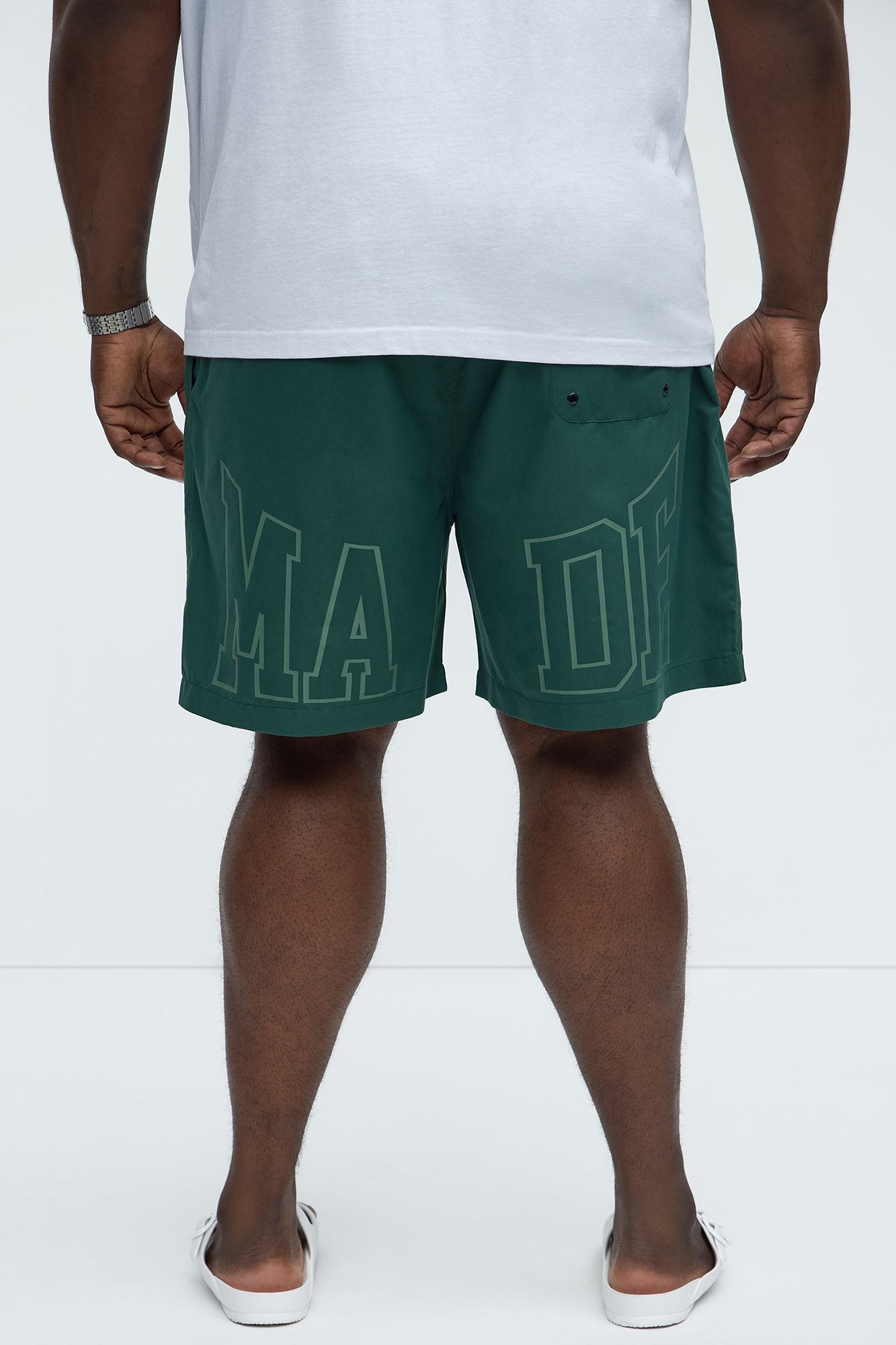 Self Made Swim Classic Trunk - Green