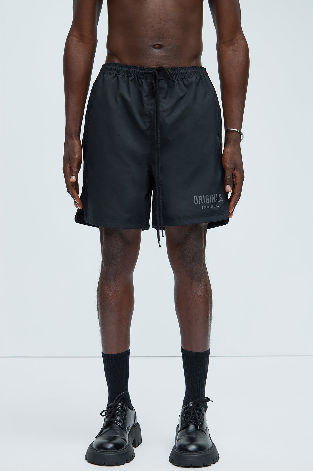 Originals Nylon Warm Up Shorts - Black