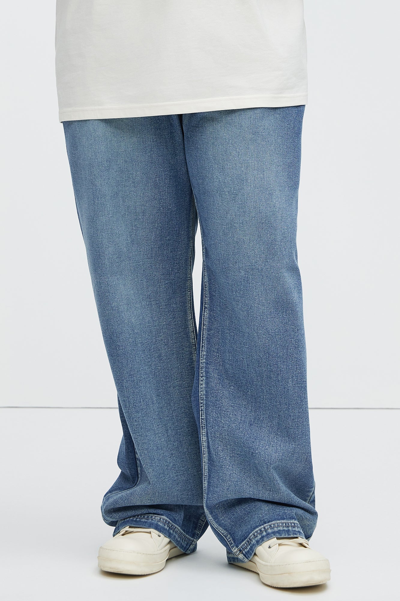 The All Day Flex Waist Baggy Jean - Indigo