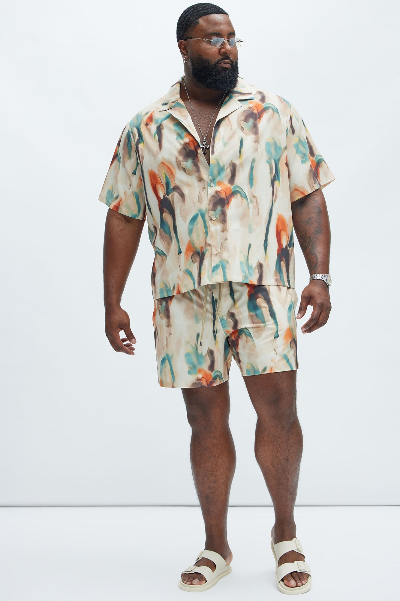Capen Watercolor Shirt - Multi Color