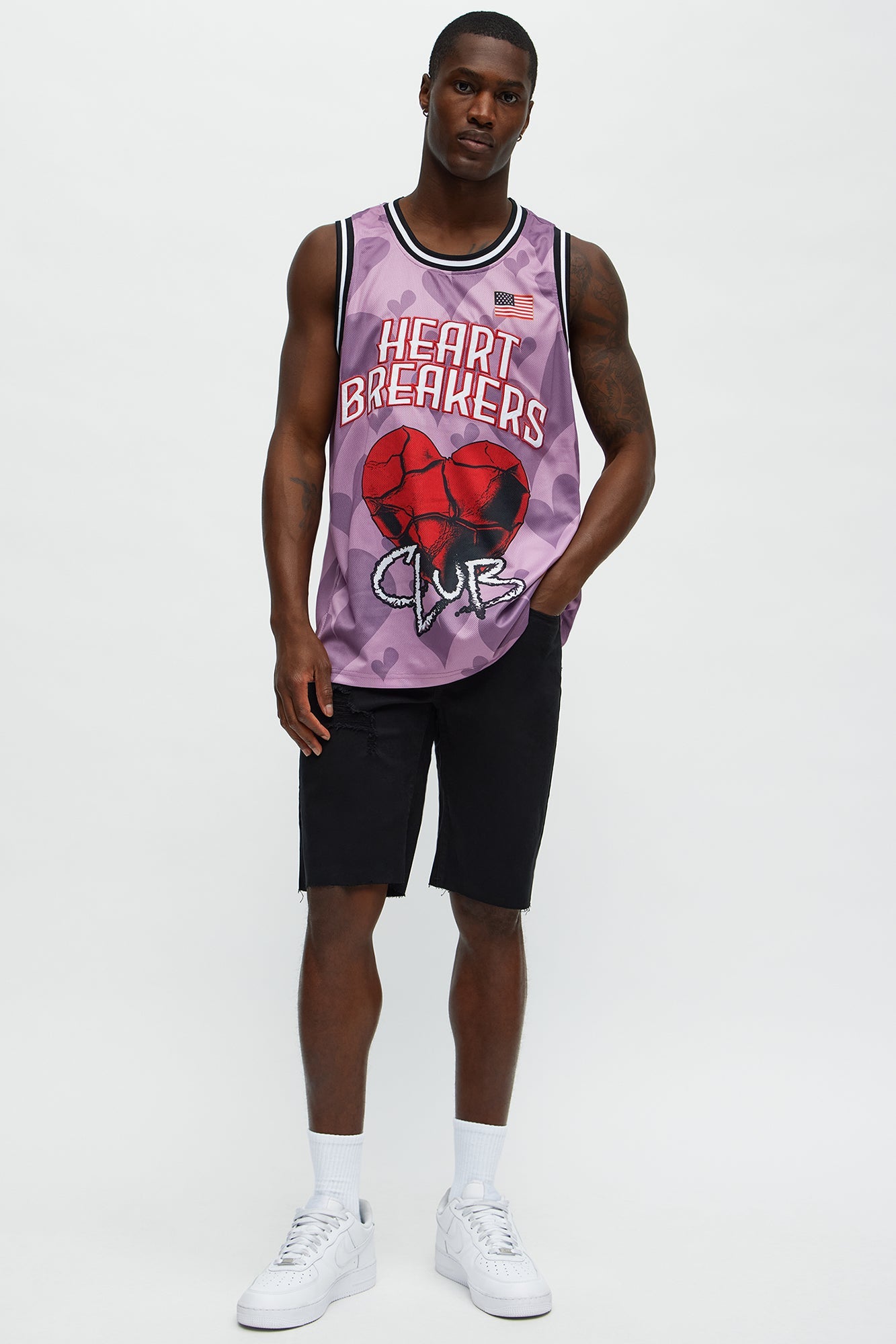 Earl Denim Shorts - Black