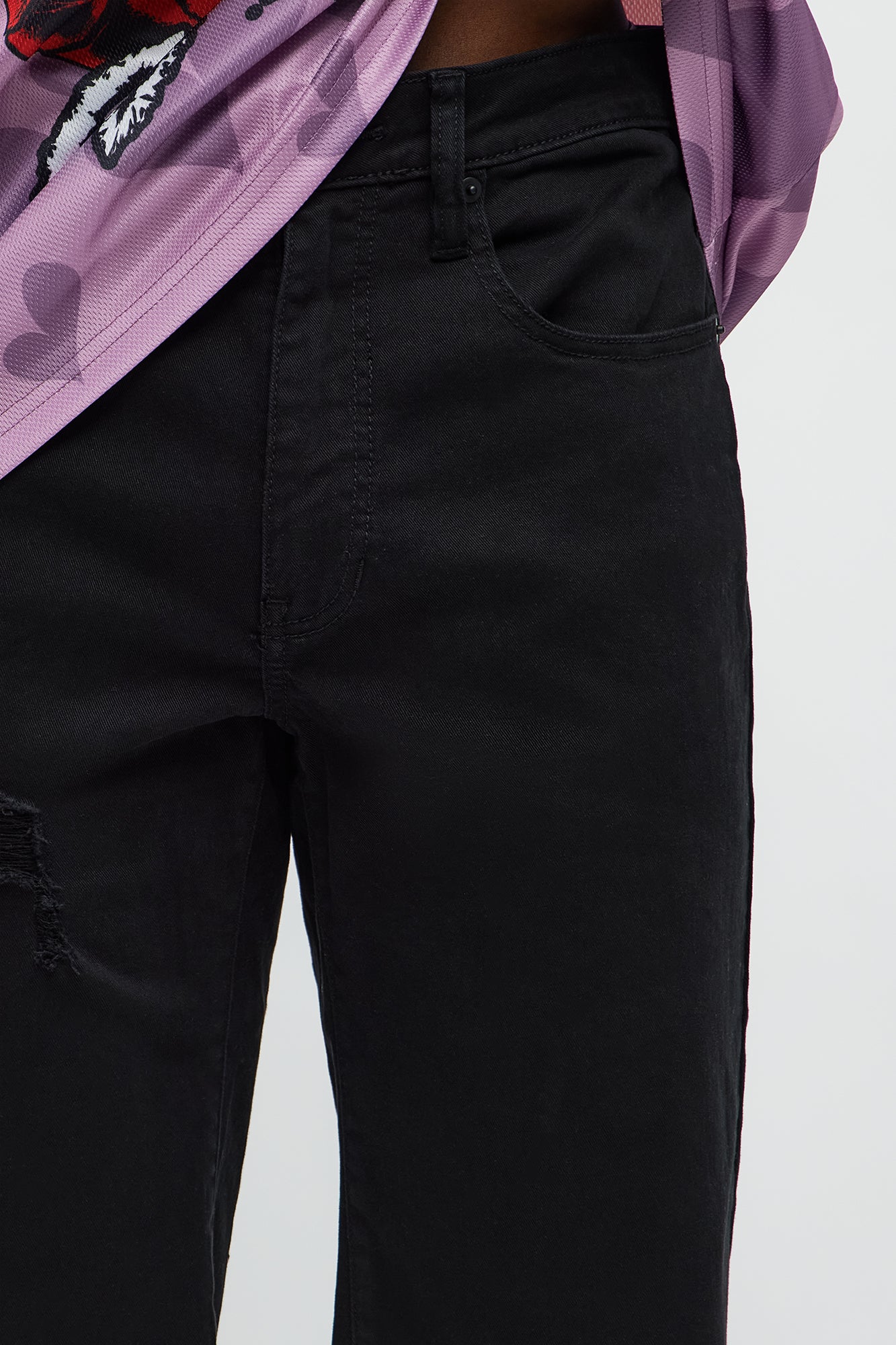 Earl Denim Shorts - Black