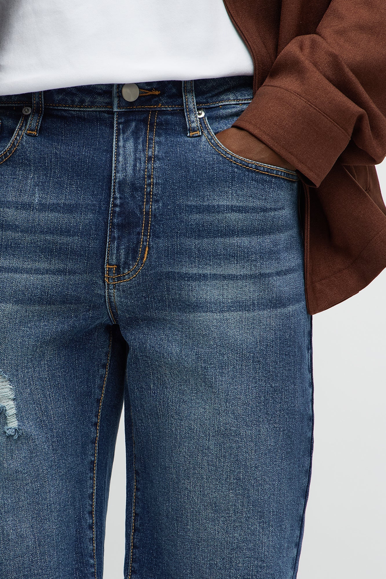 Earl Denim Shorts - Dark Wash