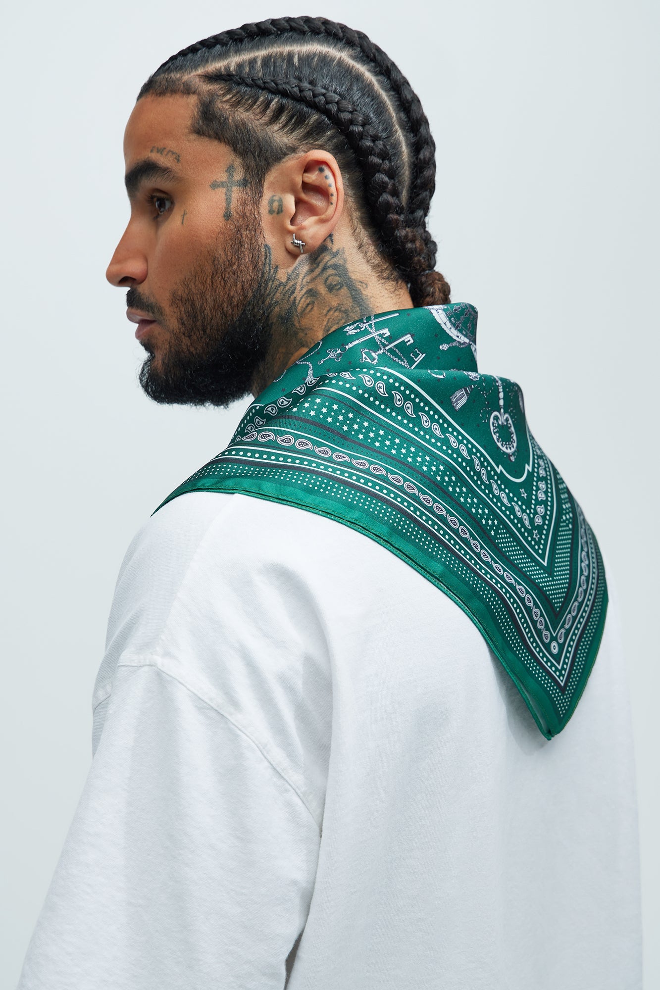 Charming Is Key Bandana - Green