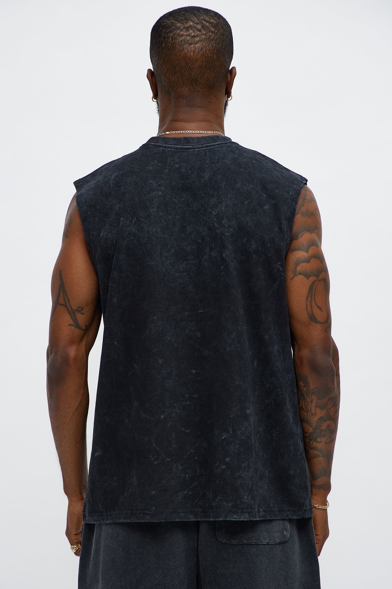 Bridges Burn Muscle Tee - Black