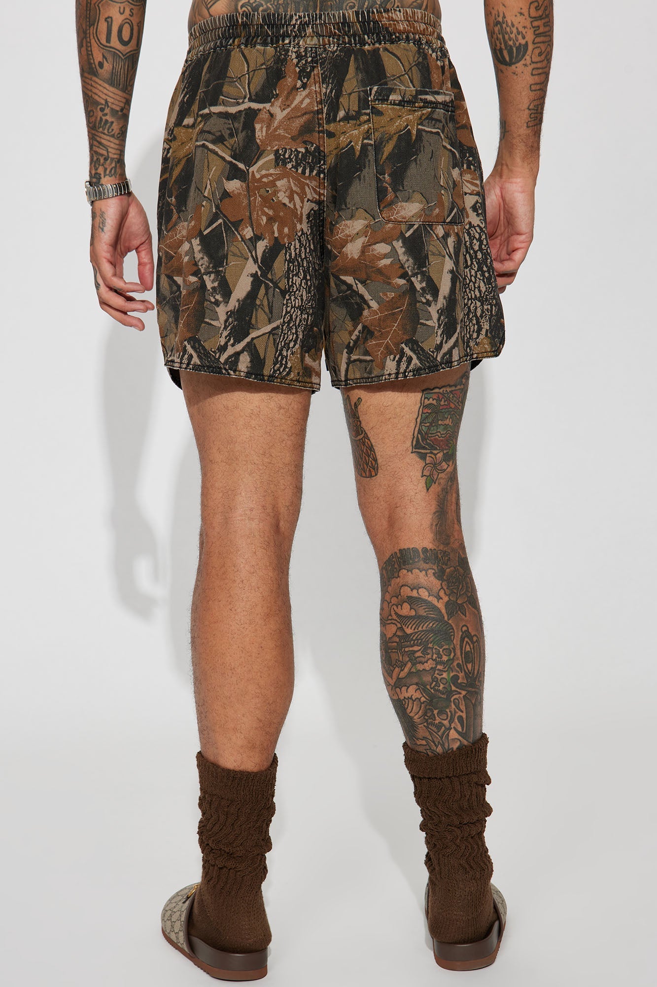 Huntsville Warmup Shorts - Camouflage