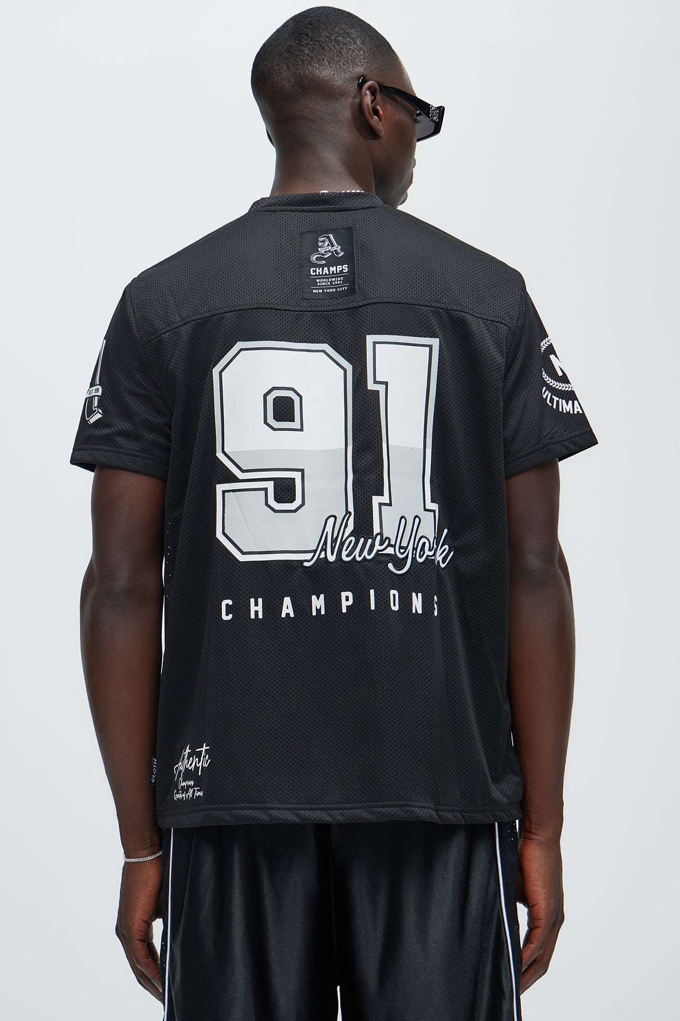 NY Mesh Jersey - Black
