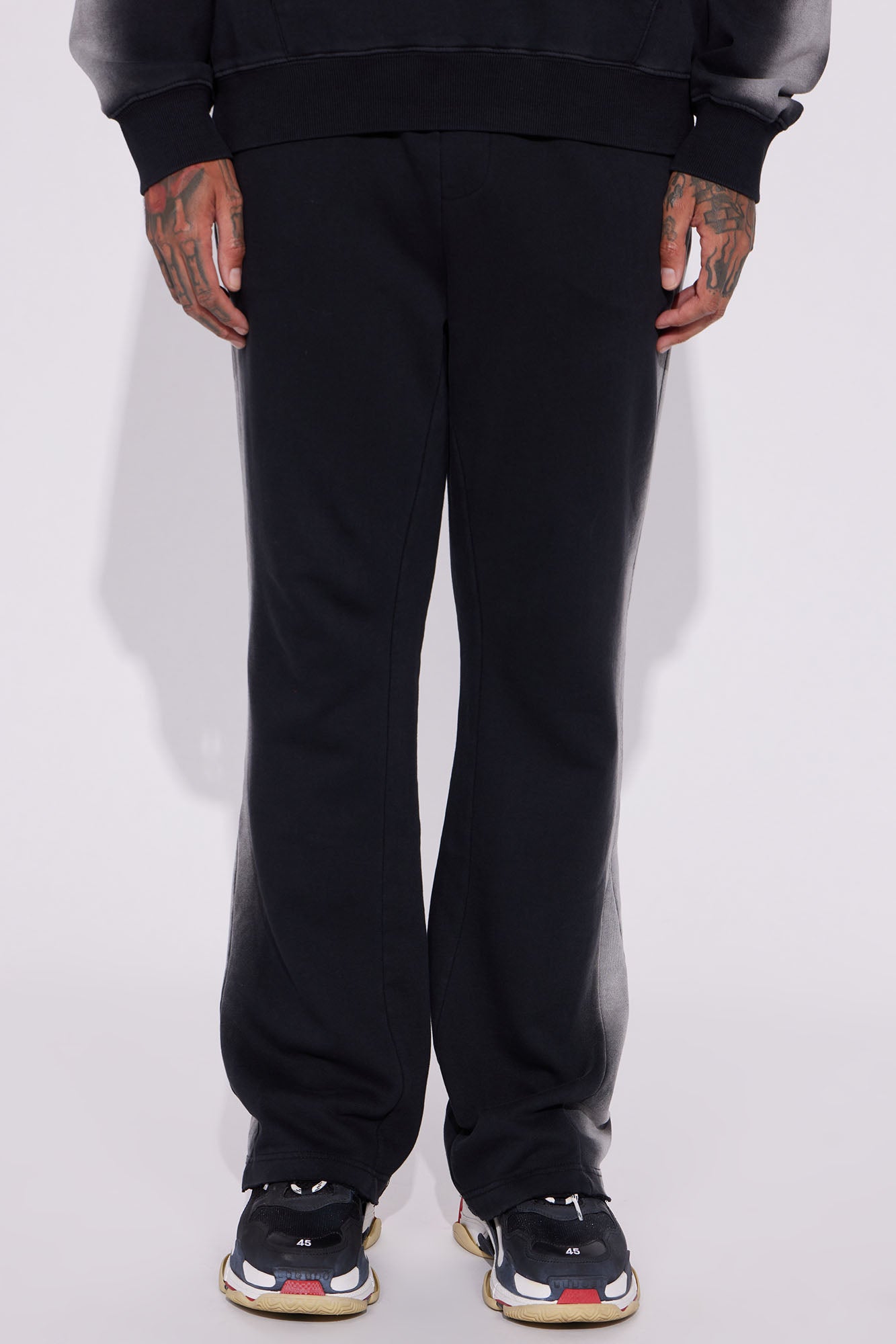 Tyson All You Flared Sweatpants - Black
