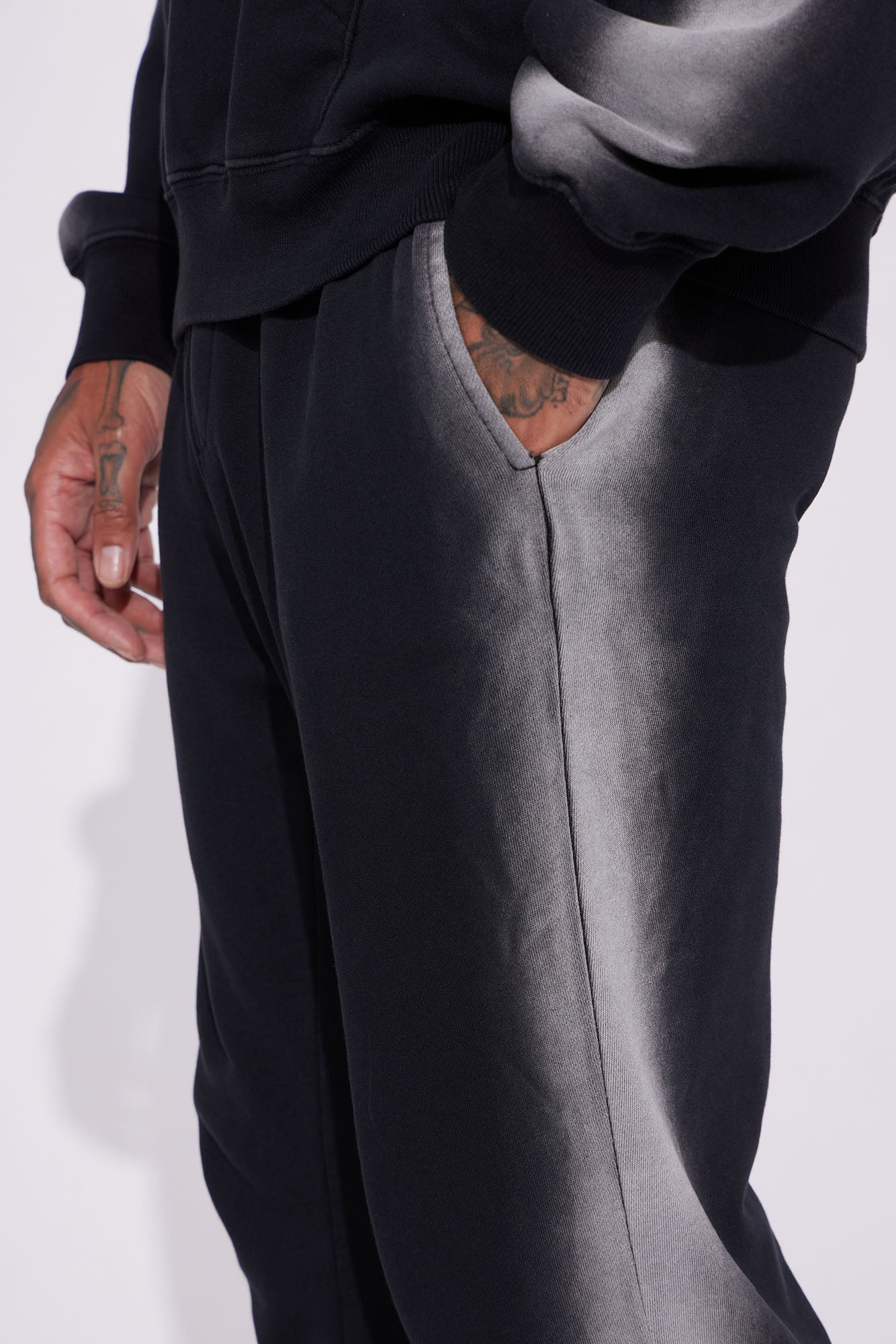 Tyson All You Flared Sweatpants - Black
