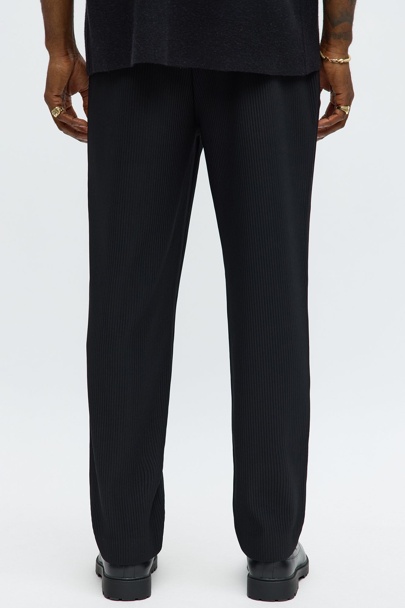 Show Up Slim Trousers - Black