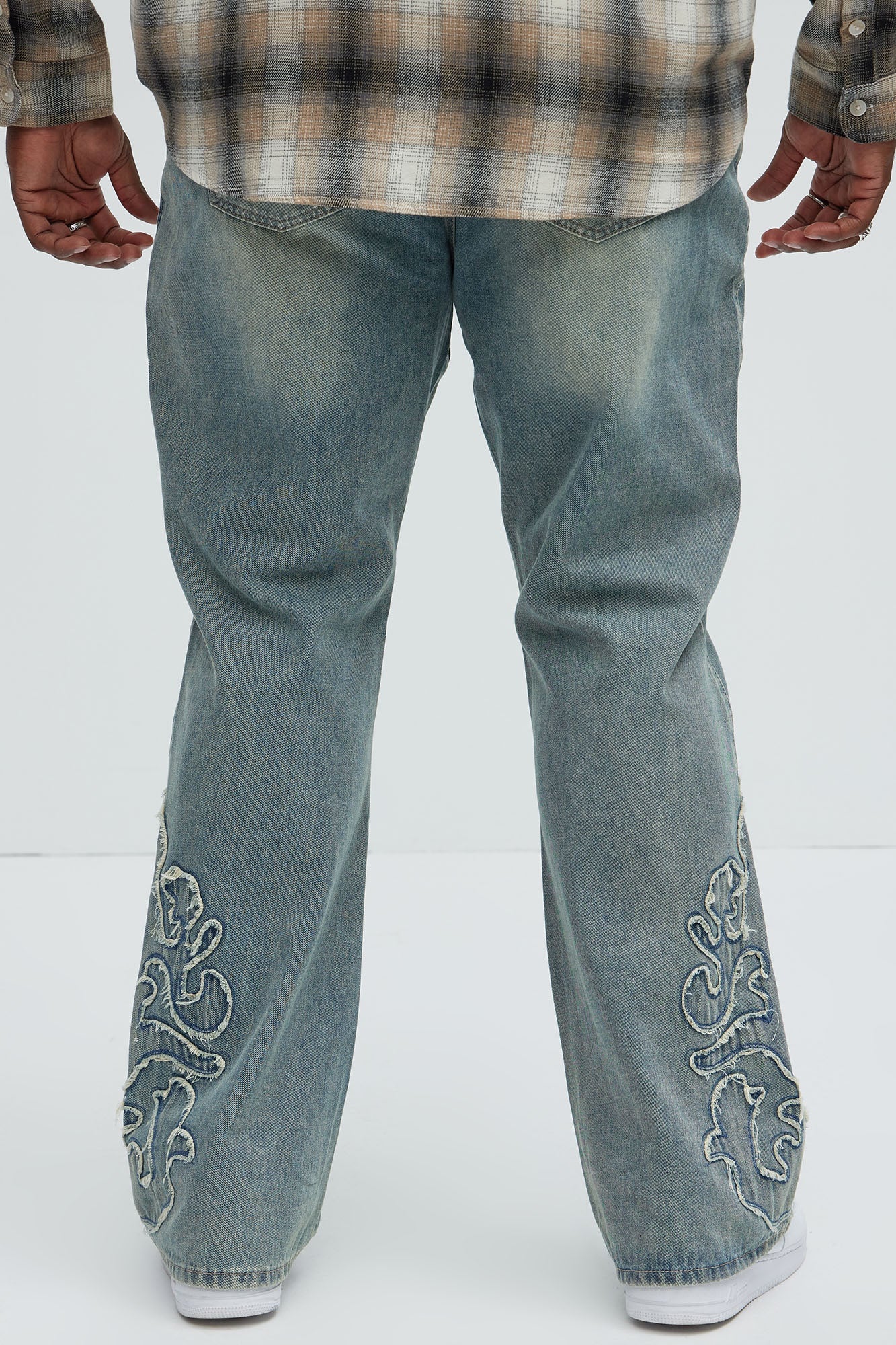 Tumble Slim Flare Jeans - Light Blue Wash