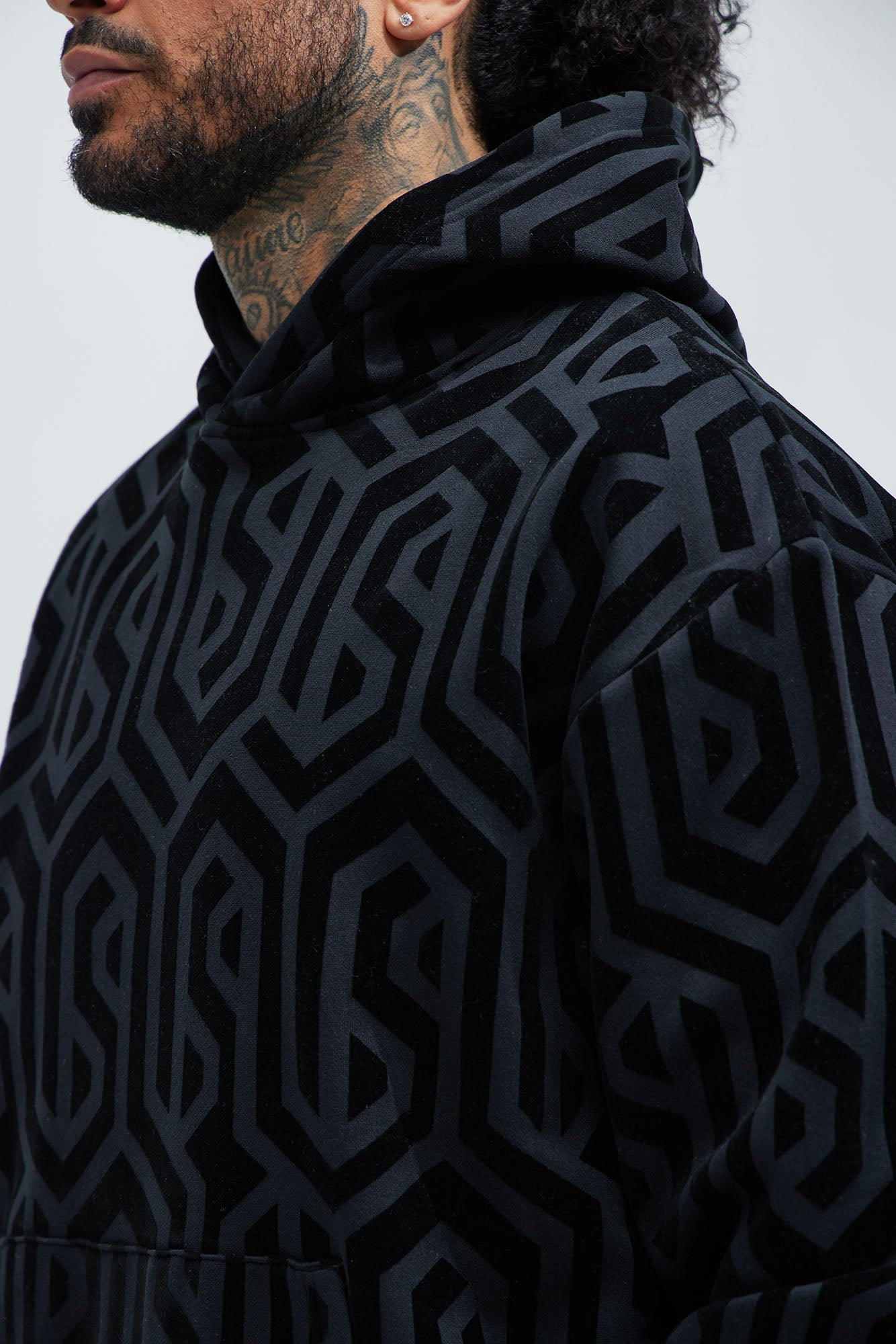 Bold Flock Hoodie - Black