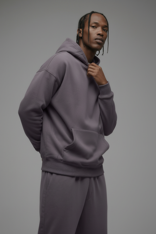 410 Oversized Hoodie - Purple