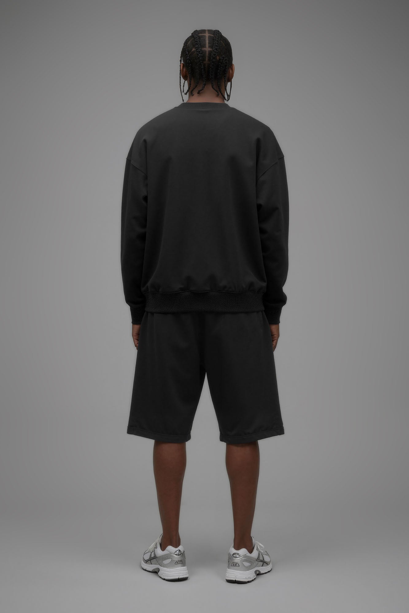 410 Oversized Crewneck - Black