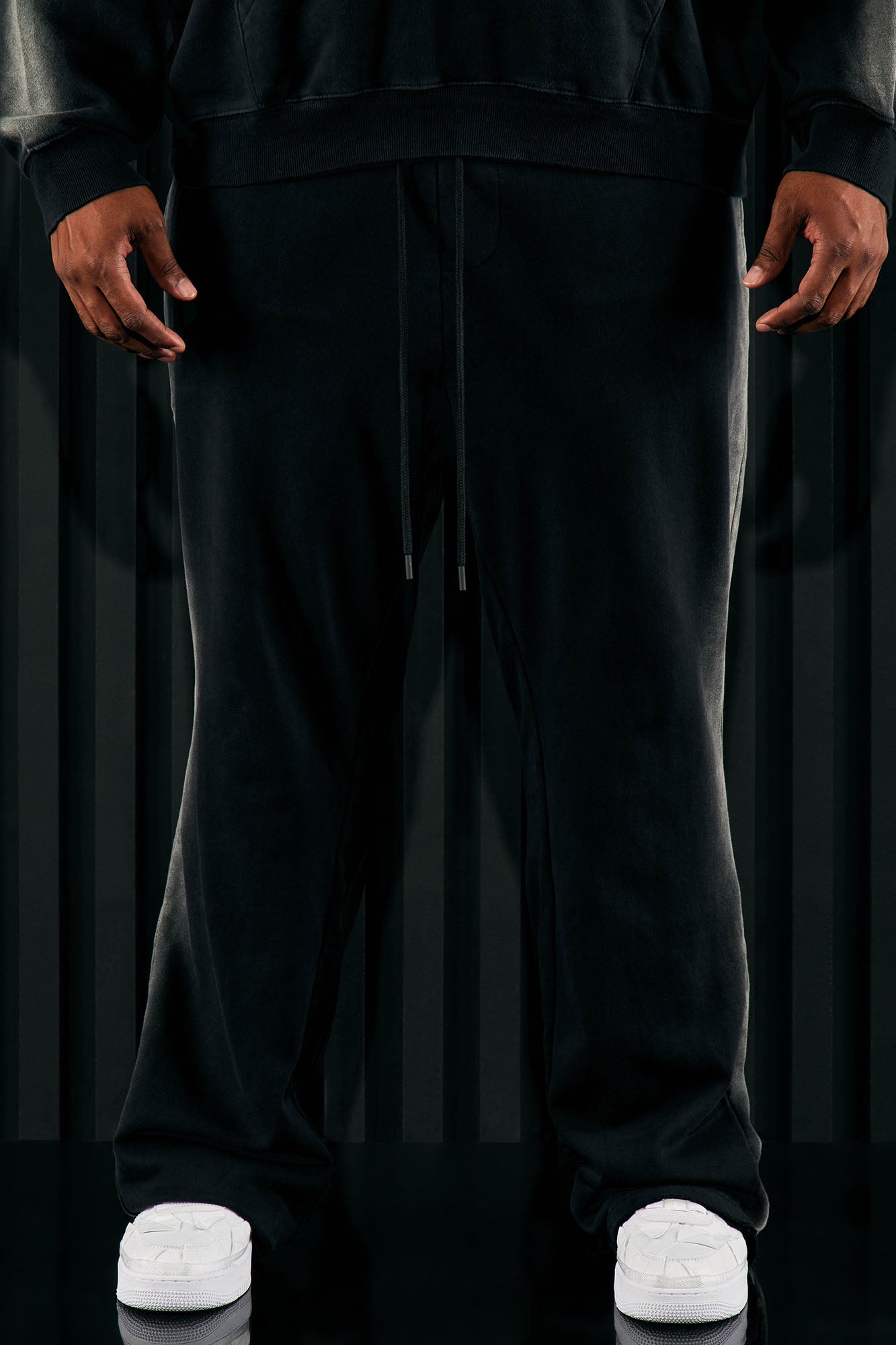 Tyson All You Flared Sweatpants - Black