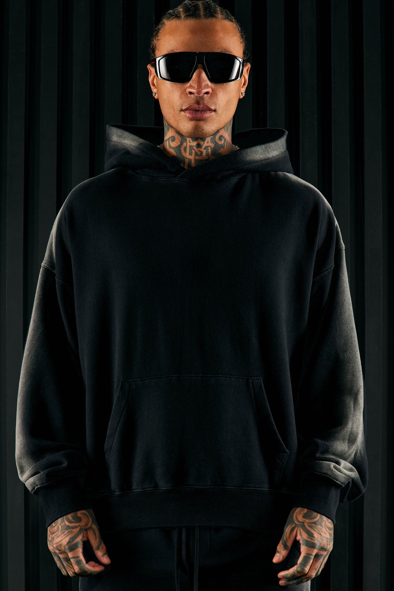 Tyson All You Oversize Hoodie - Black