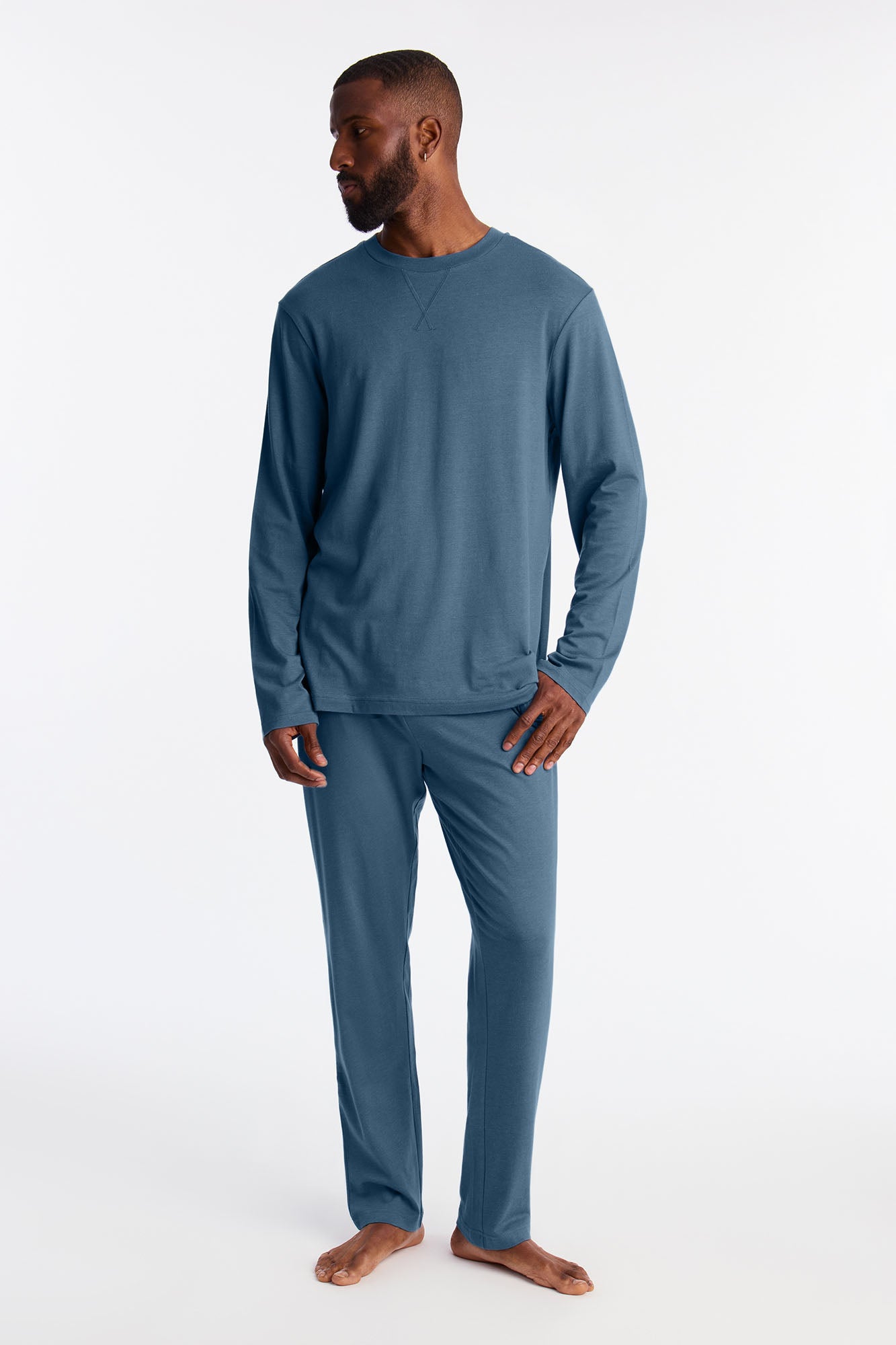 Essential Modal Lounge Pants - Slate Blue