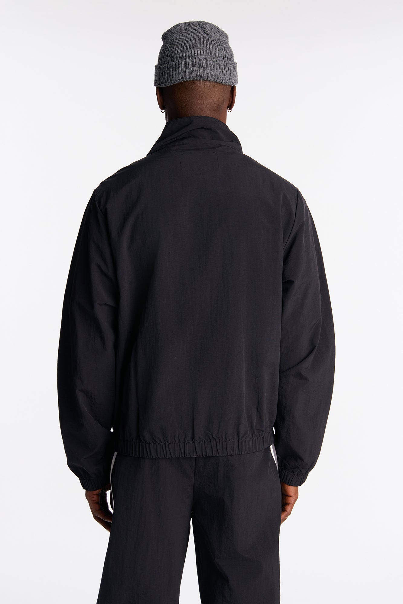 Prep The Field Color Block Windbreaker Jacket - Black/combo