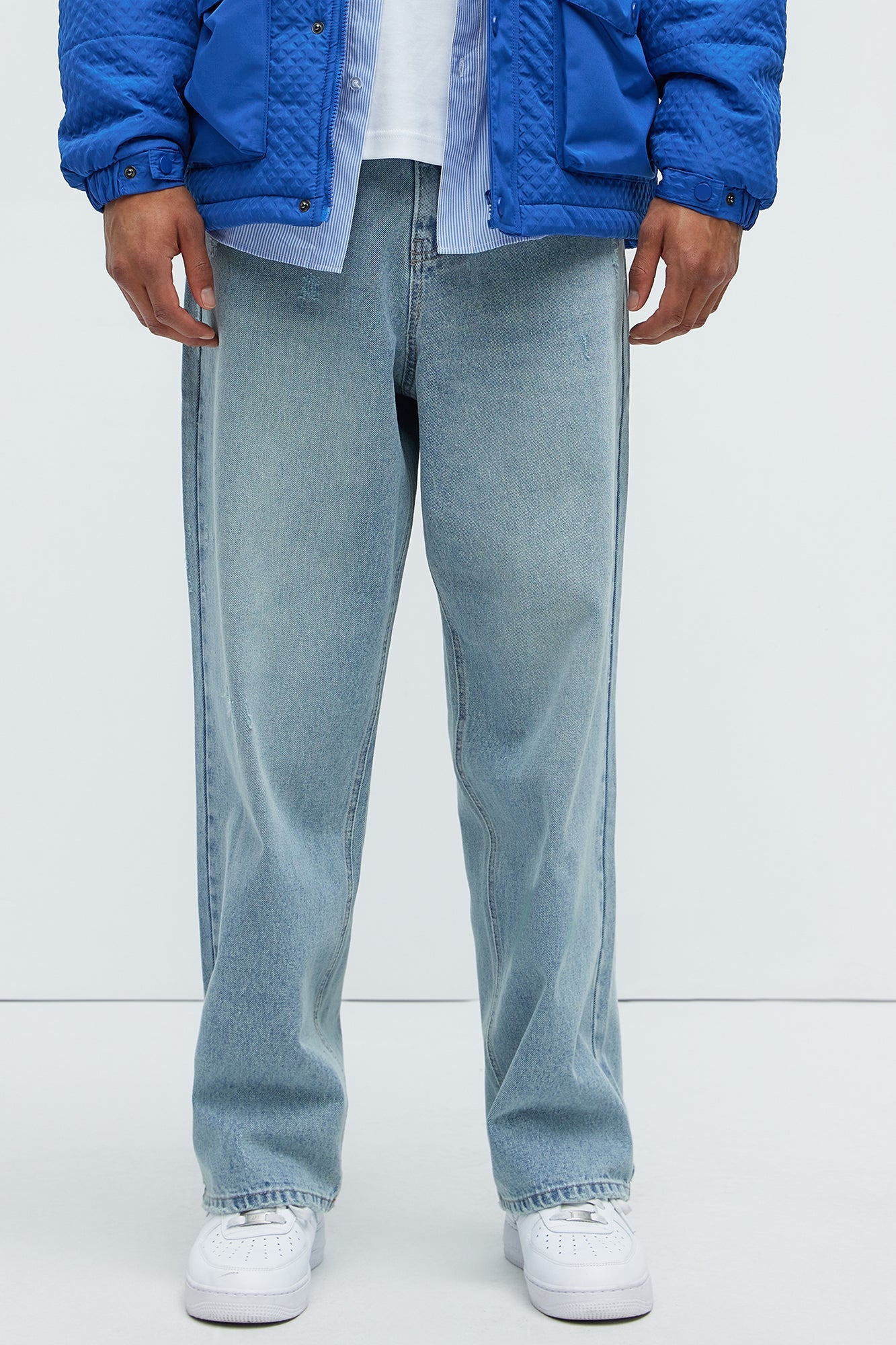 Vaughn Baggy Jeans - Light Wash