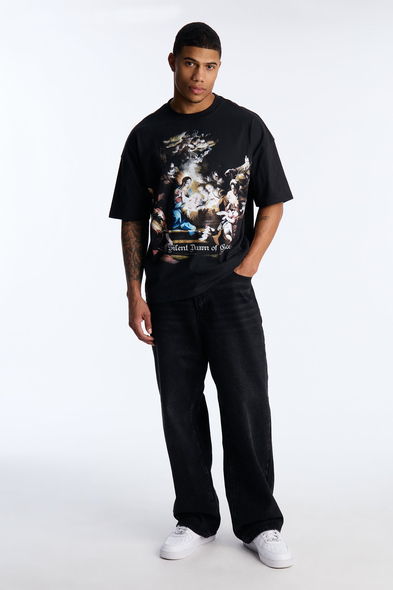 Birth Of The Son Short Sleeve Tee - Black