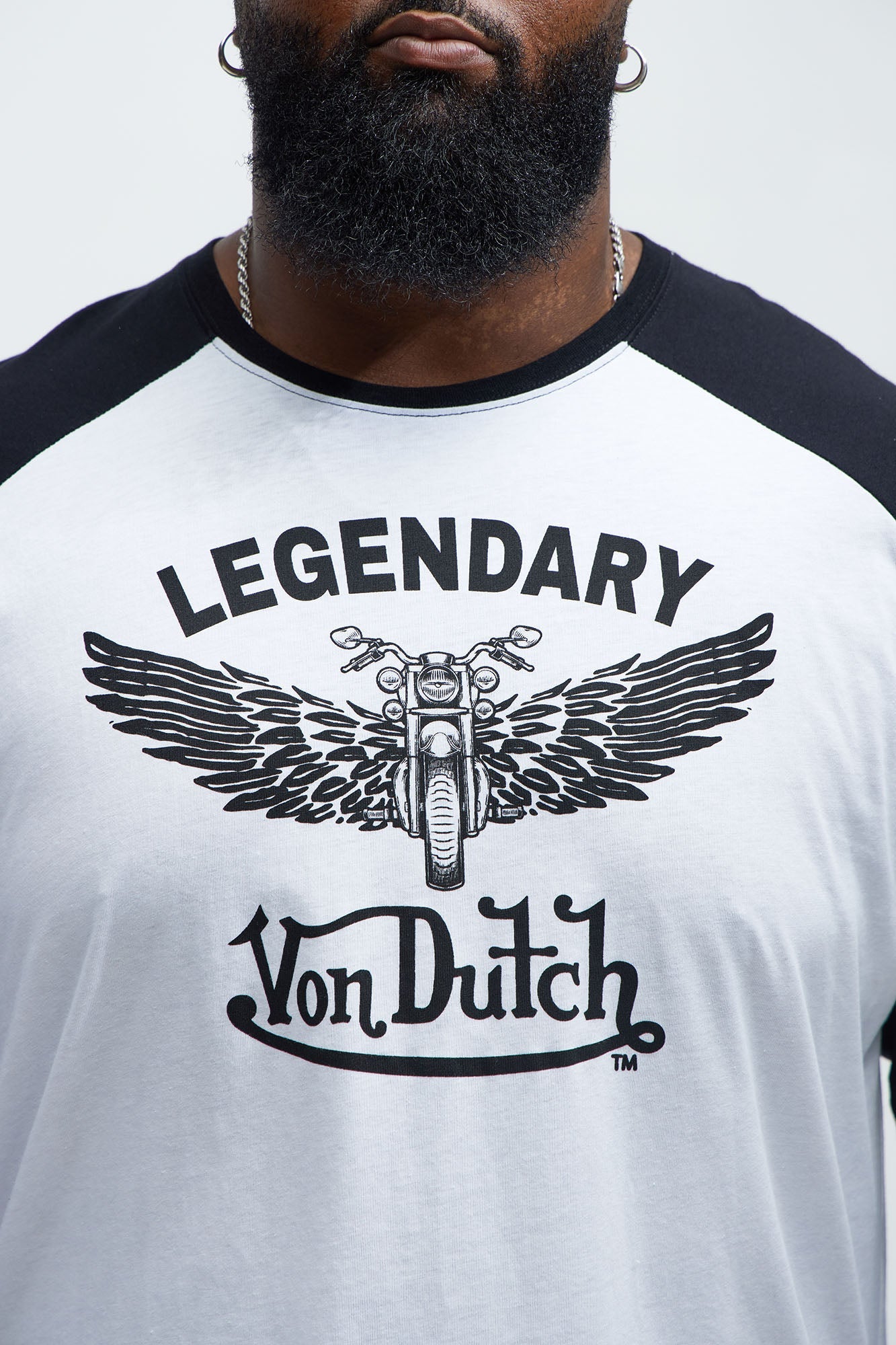 Von Dutch Legendary Tee - White/Black