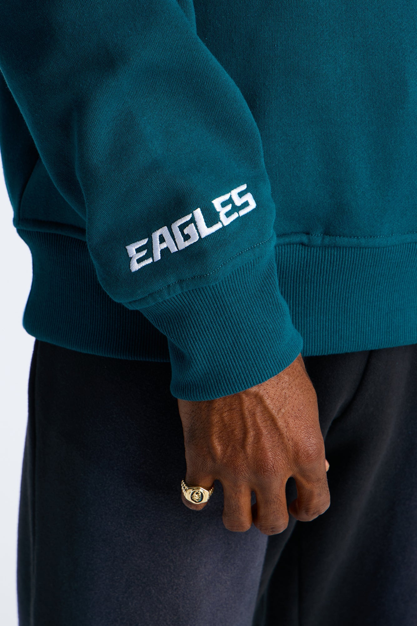 Eagles Barrel Roll Oversized Hoodie - Green