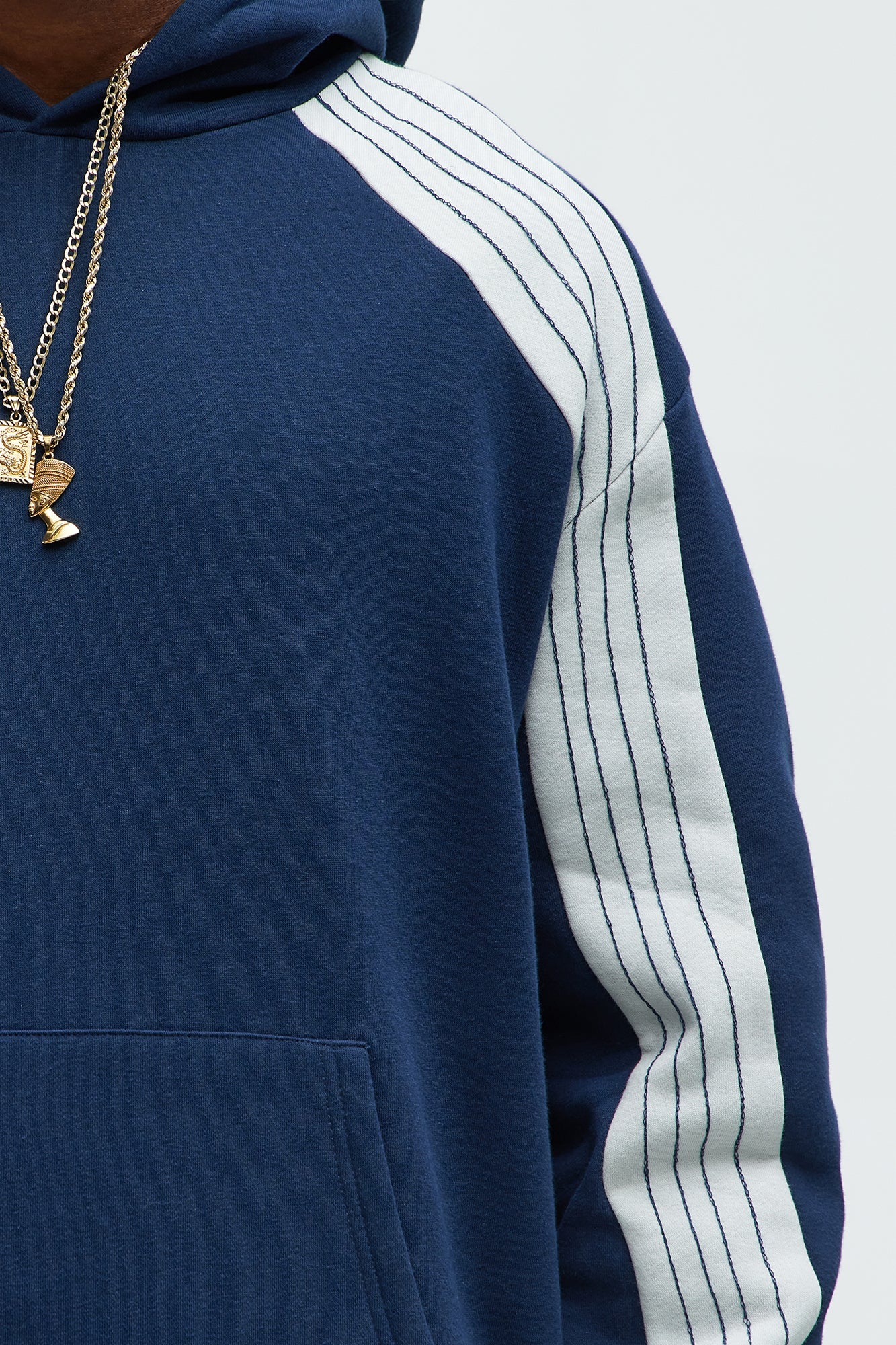 Tyson Road Runnin Hoodie - Blue/combo