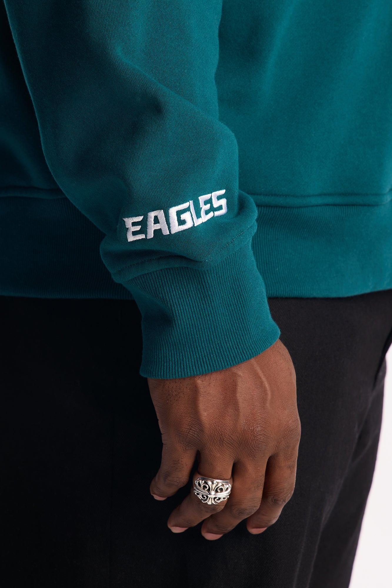 Eagles Barrel Roll Oversized Hoodie - Green