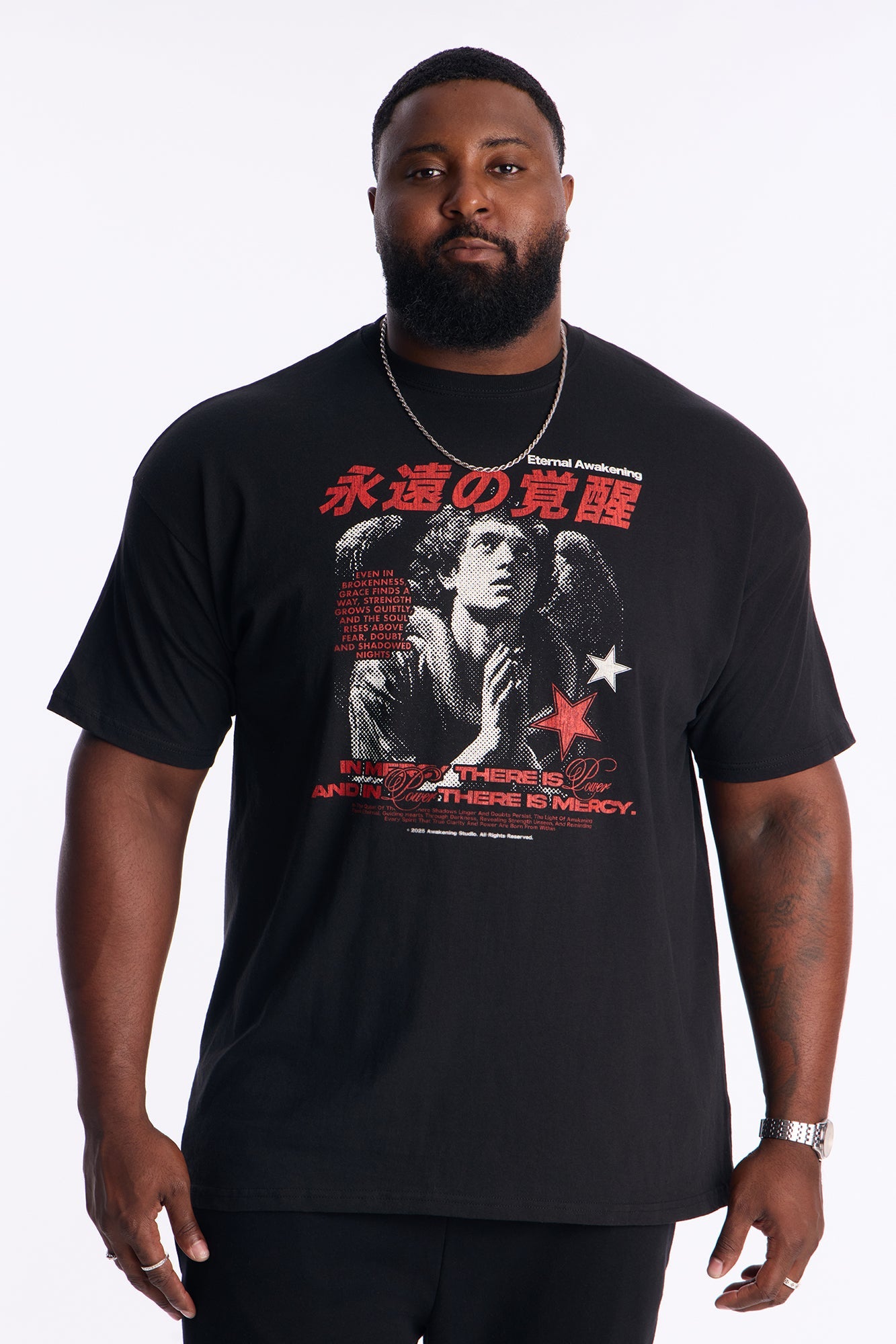 Eternal Mercy Awakening Short Sleeve Tee - Black