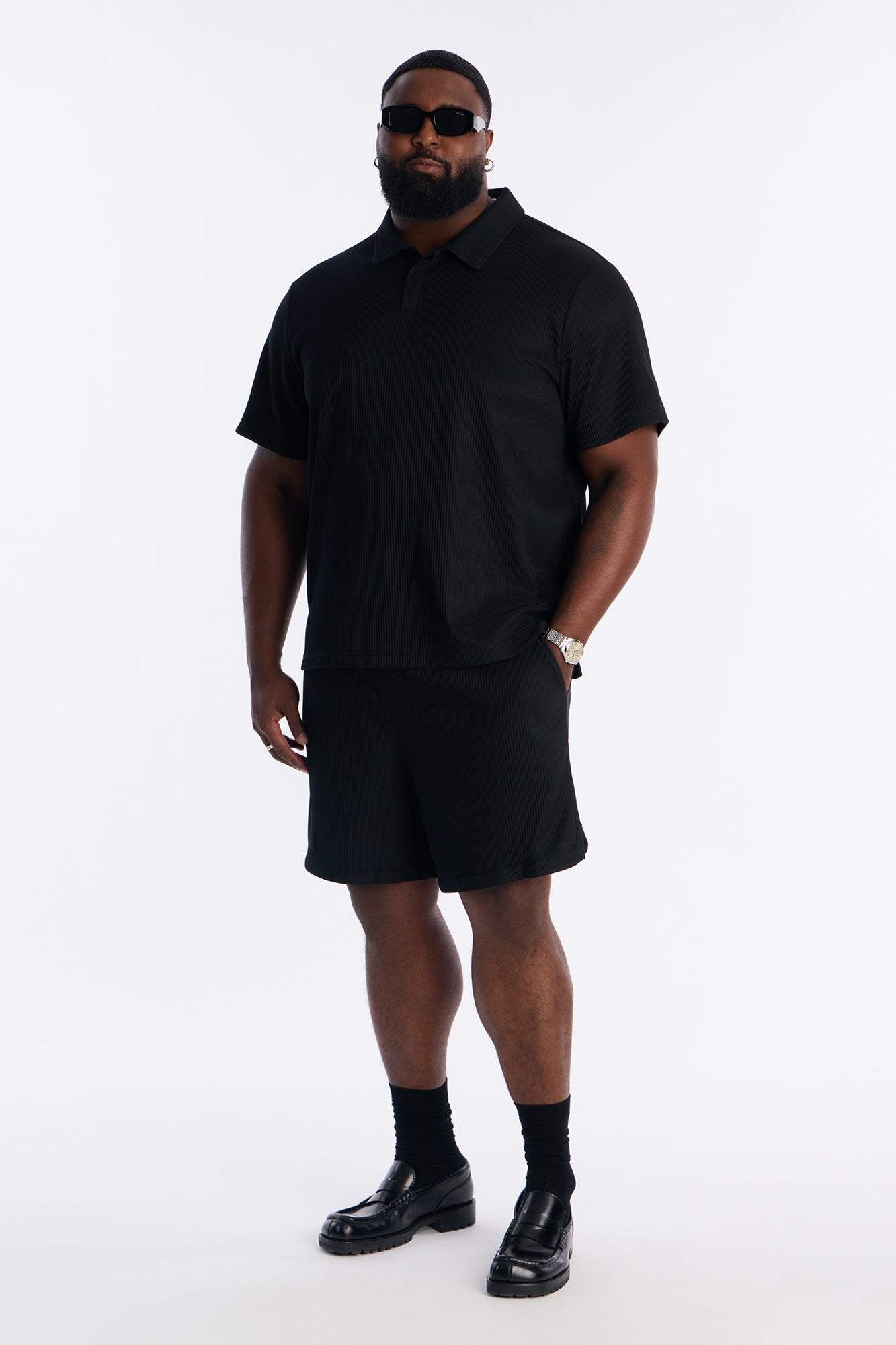 Show Up Basketball Short - Black