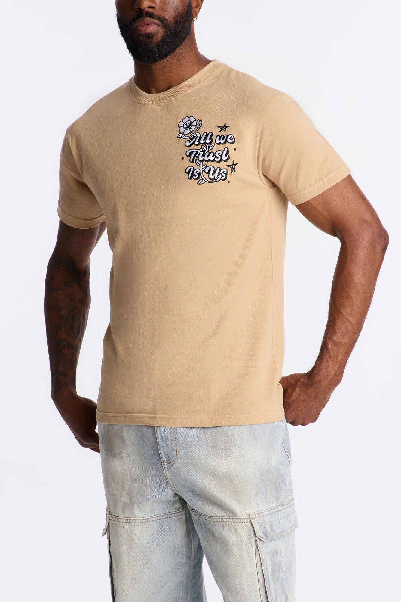 Loyalty Runs Deep Short Sleeve Tee - Khaki