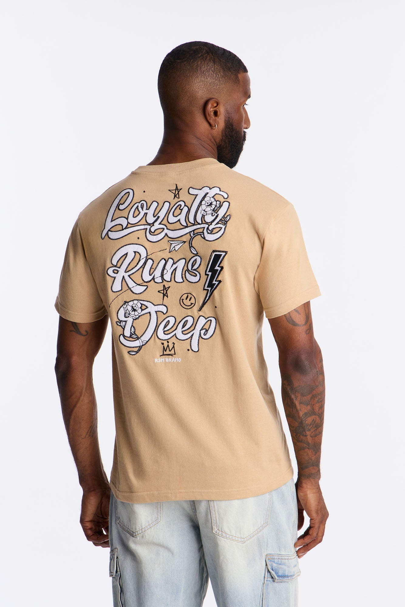 Loyalty Runs Deep Short Sleeve Tee - Khaki