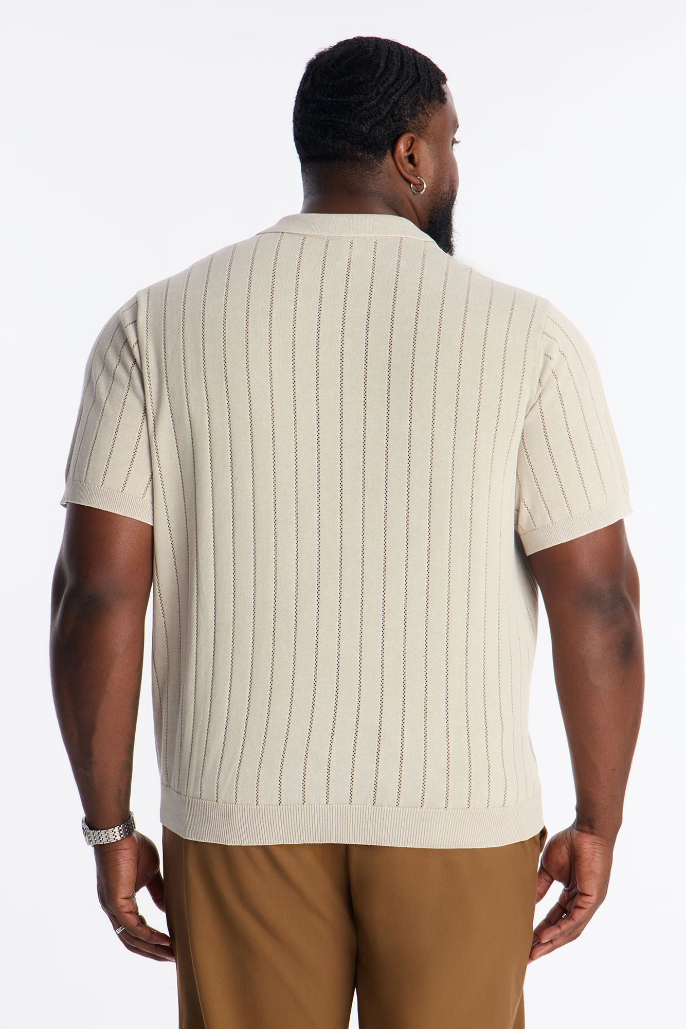 Meru Washed Polo - Tan