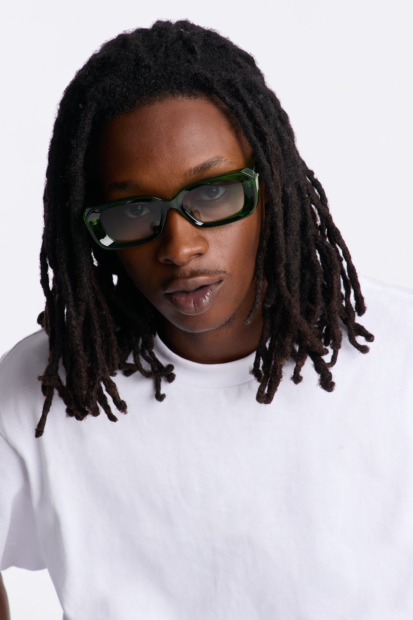 Only Focus Colored Lens Sunglasses - Green