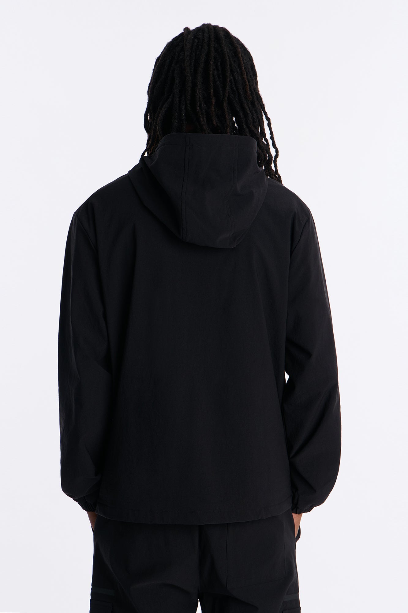 Desert Storm Pullover Anorak - Black