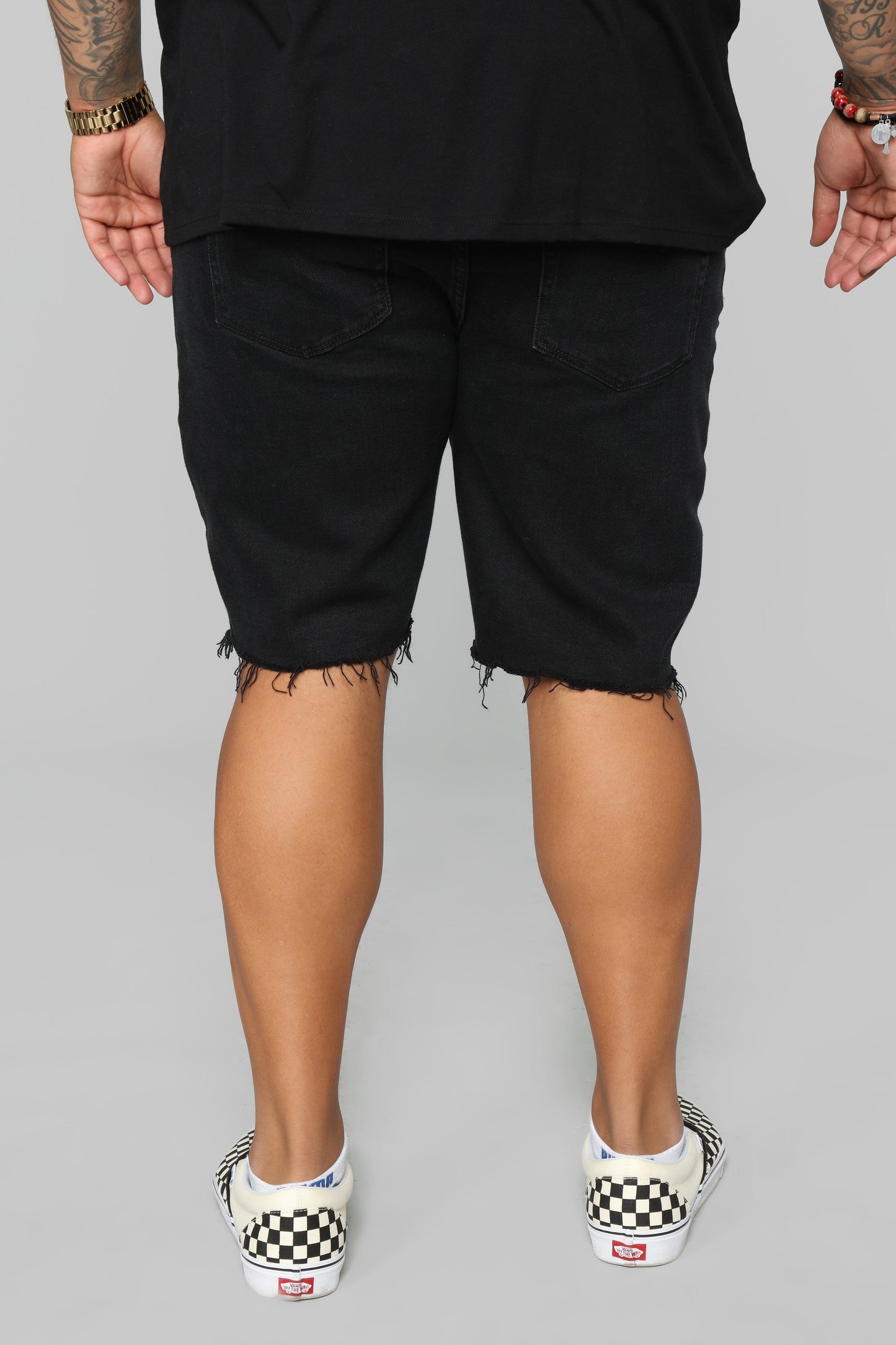 Earl Denim Shorts - Black