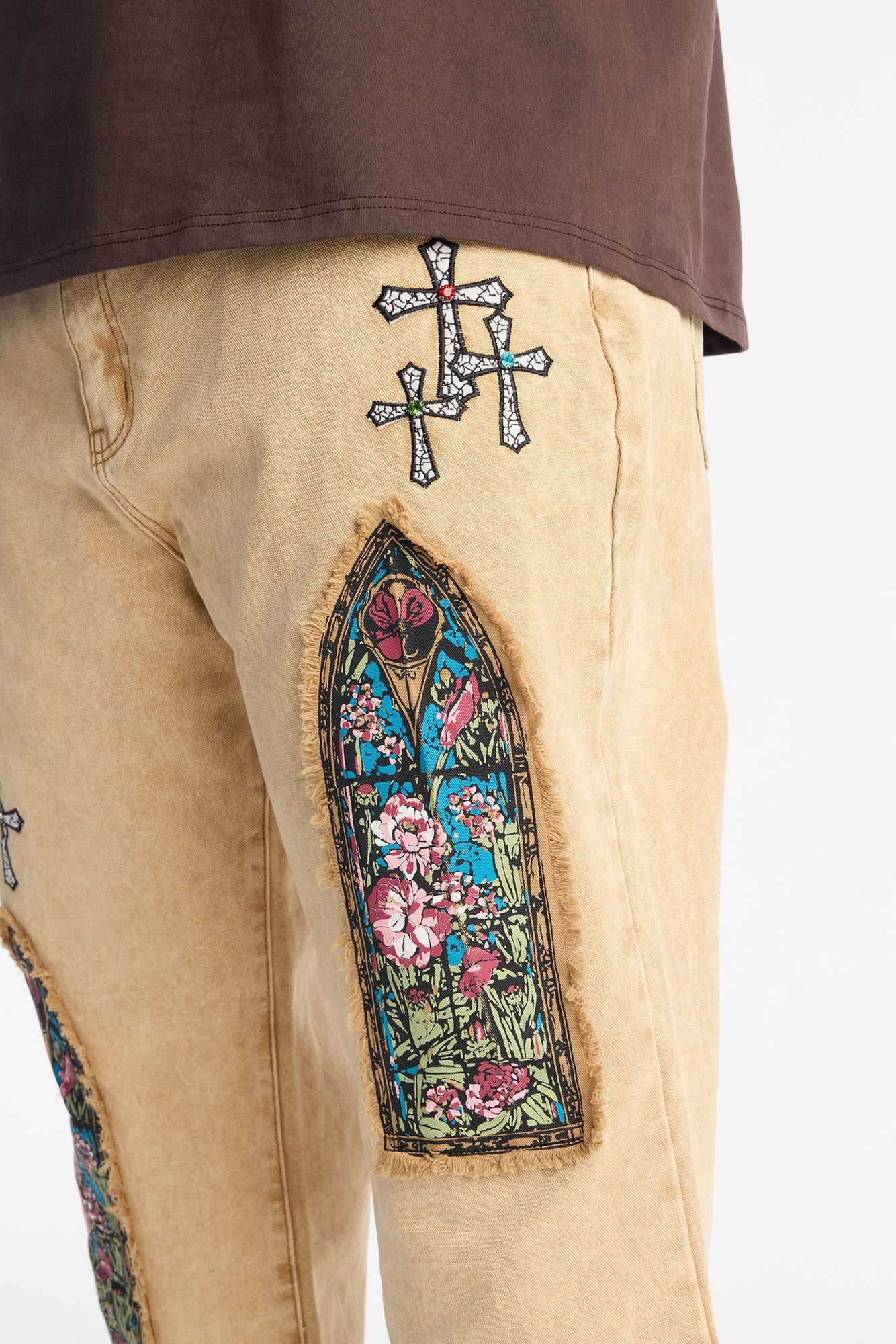 Straight Sacred Heart Pant - Stone