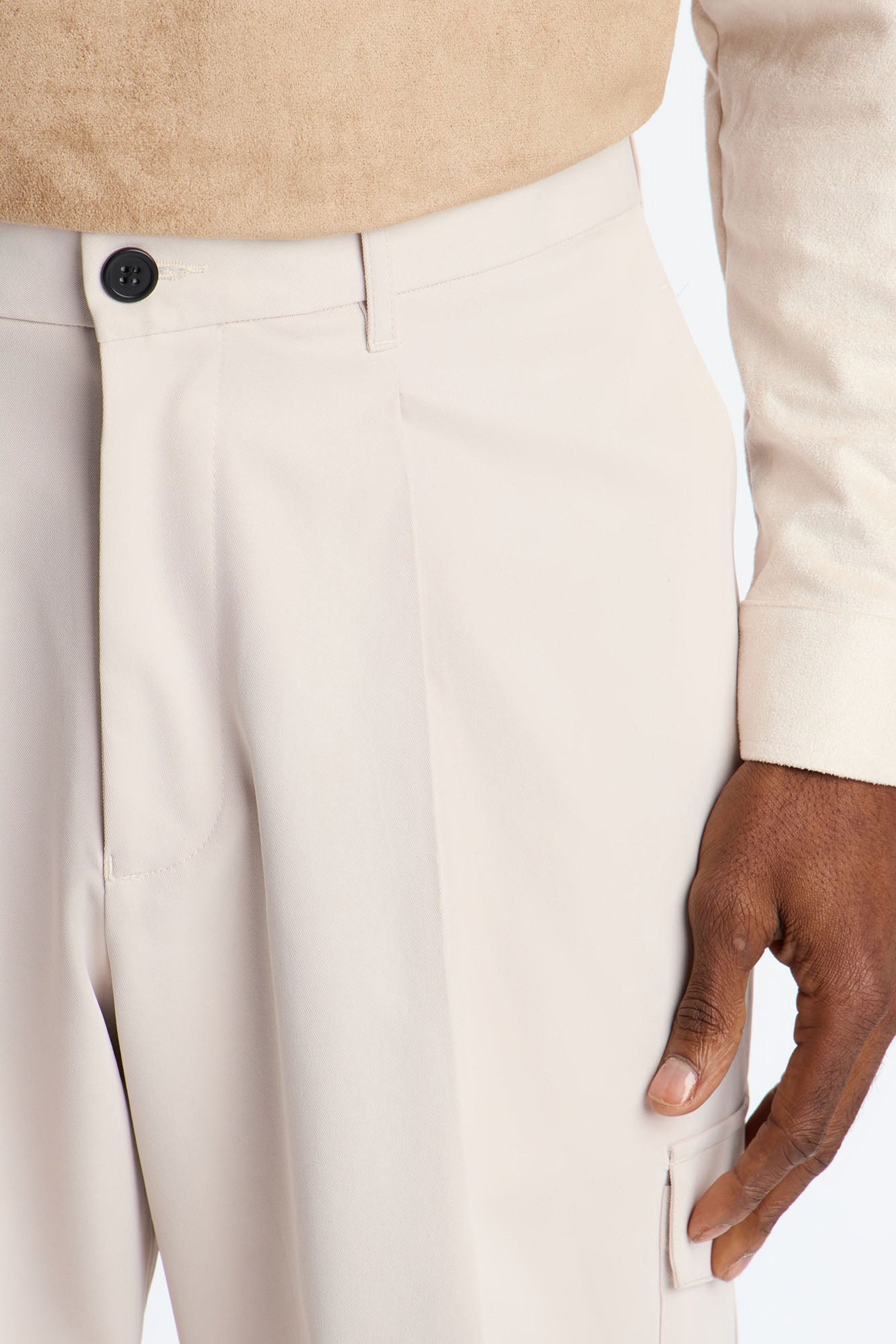 Relaxed Straight Dune Horizon - Khaki