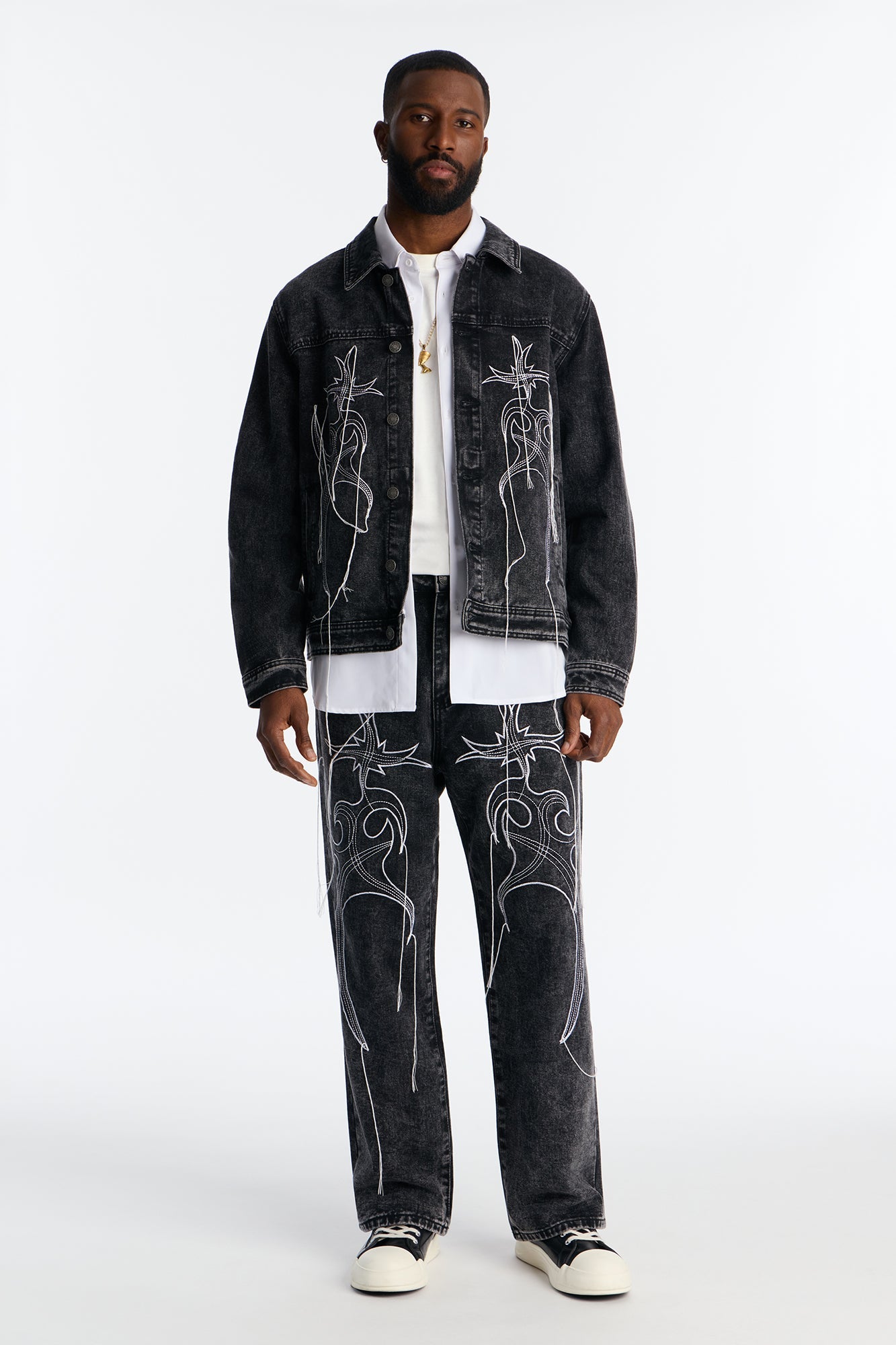 Baggy Skyfire Jean - Black Wash