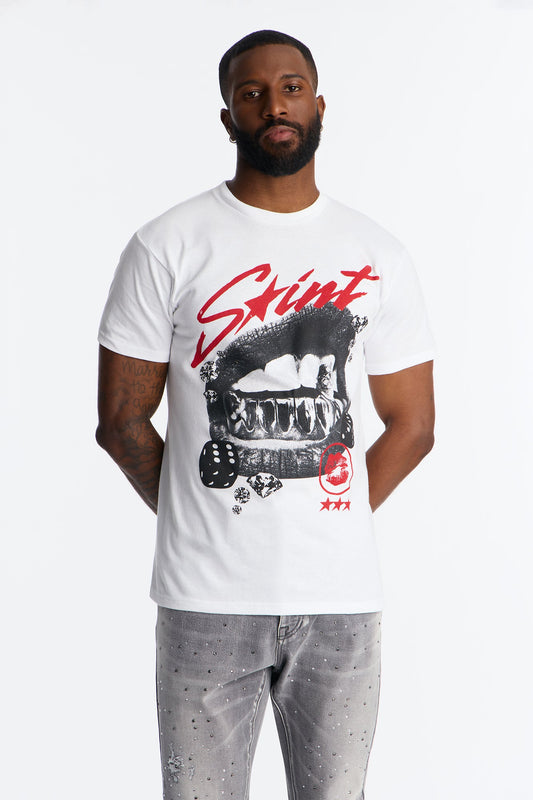 Saint Star Short Sleeve Tee - White