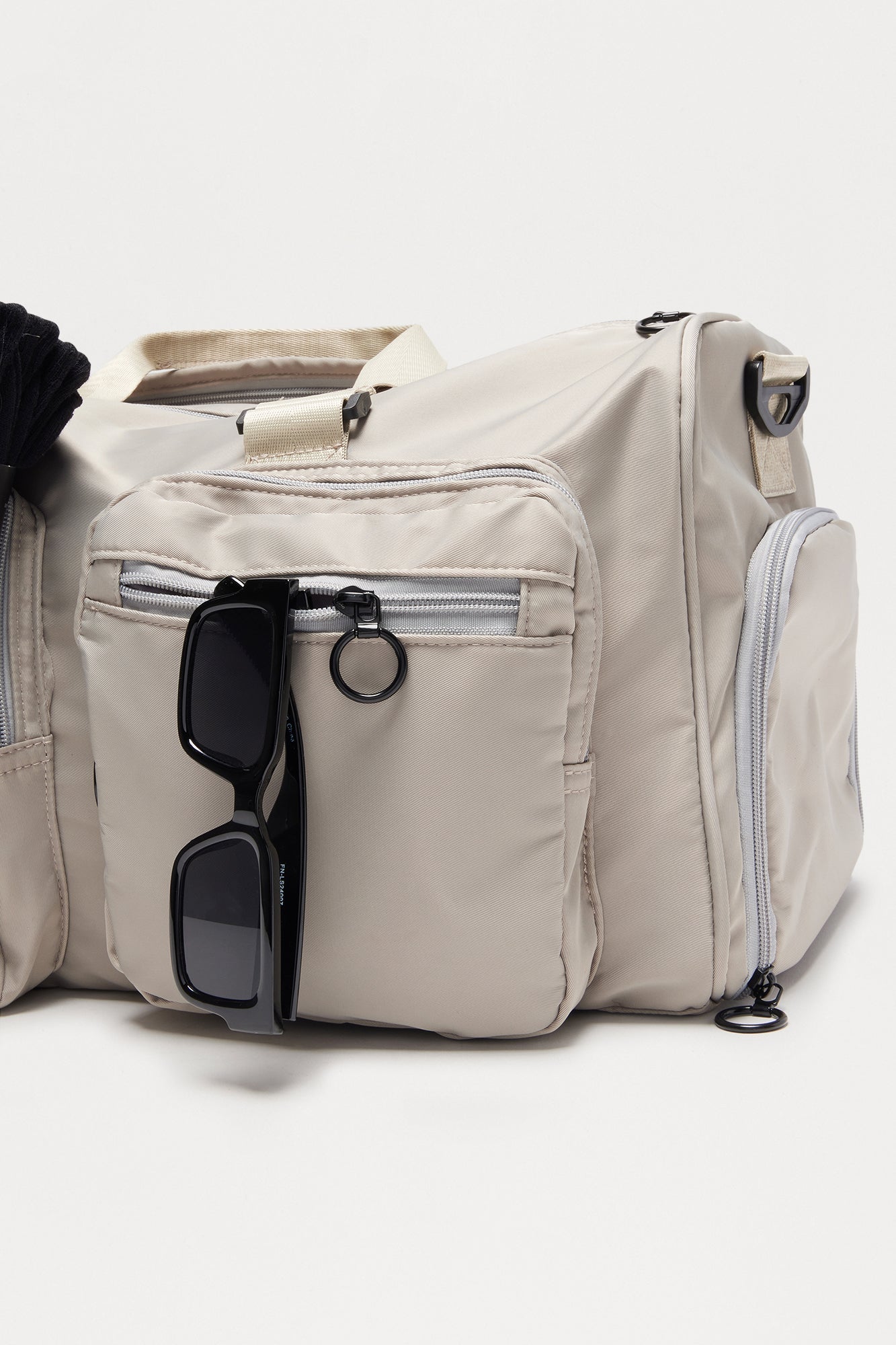 Travel Ready Mid Size Utility Duffle Bag - Grey