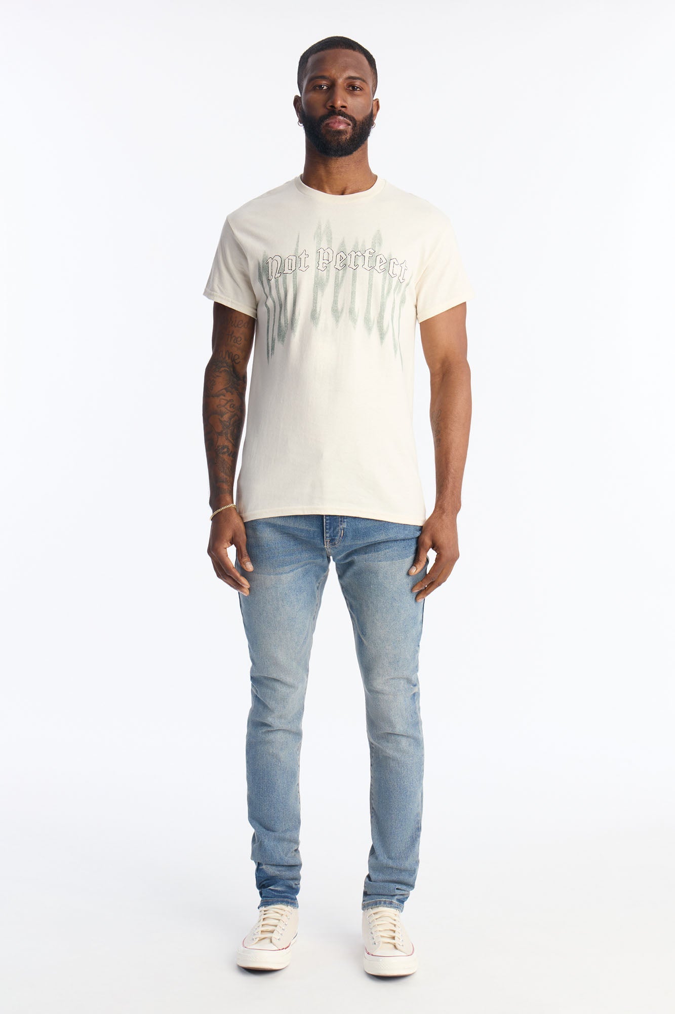 Not Perfect Short Sleeve Tee - Natural
