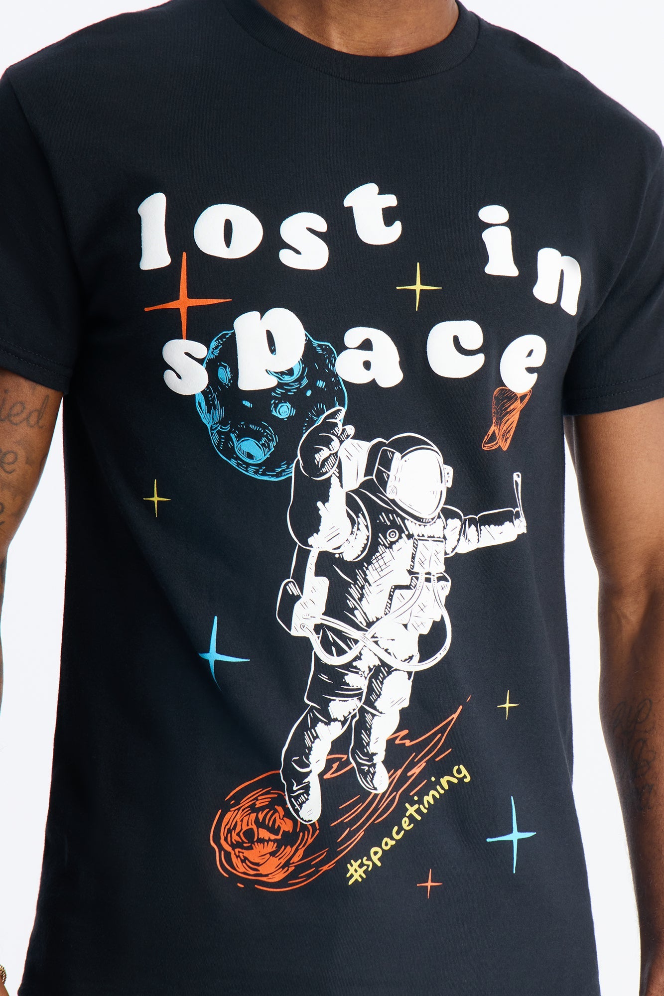 The Most High Lost In Space Short Sleeve Tee - Black
