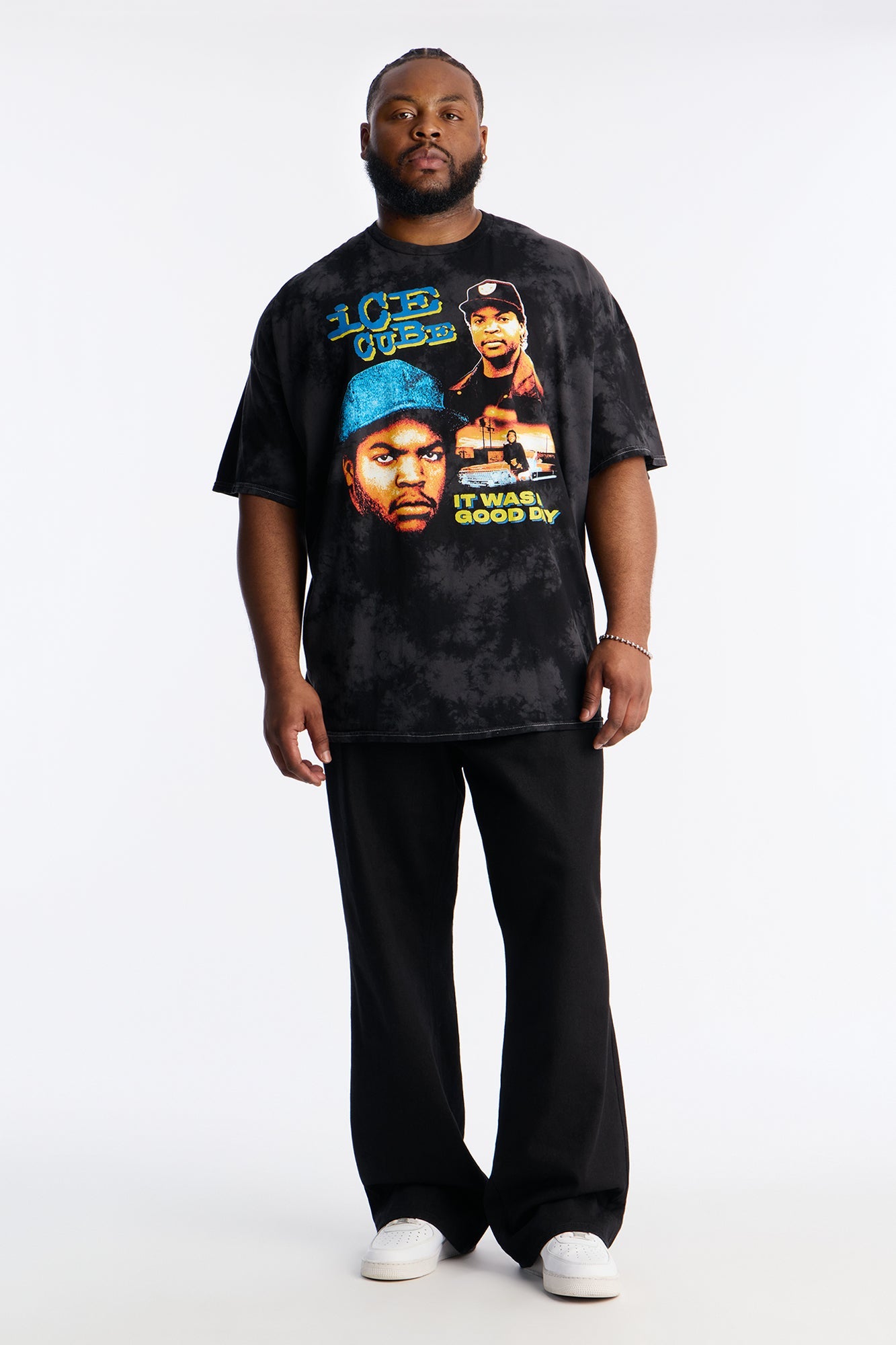 Ice Cube Outlaw Most Wanted Short Sleeve Tee - Black Wash