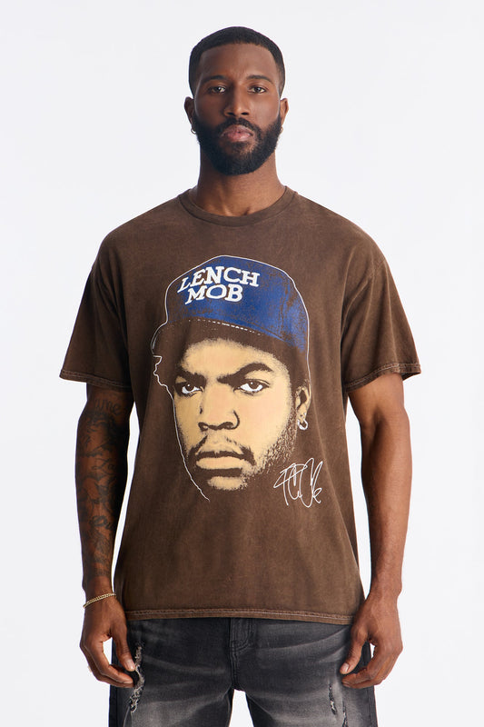 Ice Cube Legend Short Sleeve Tee - Brown