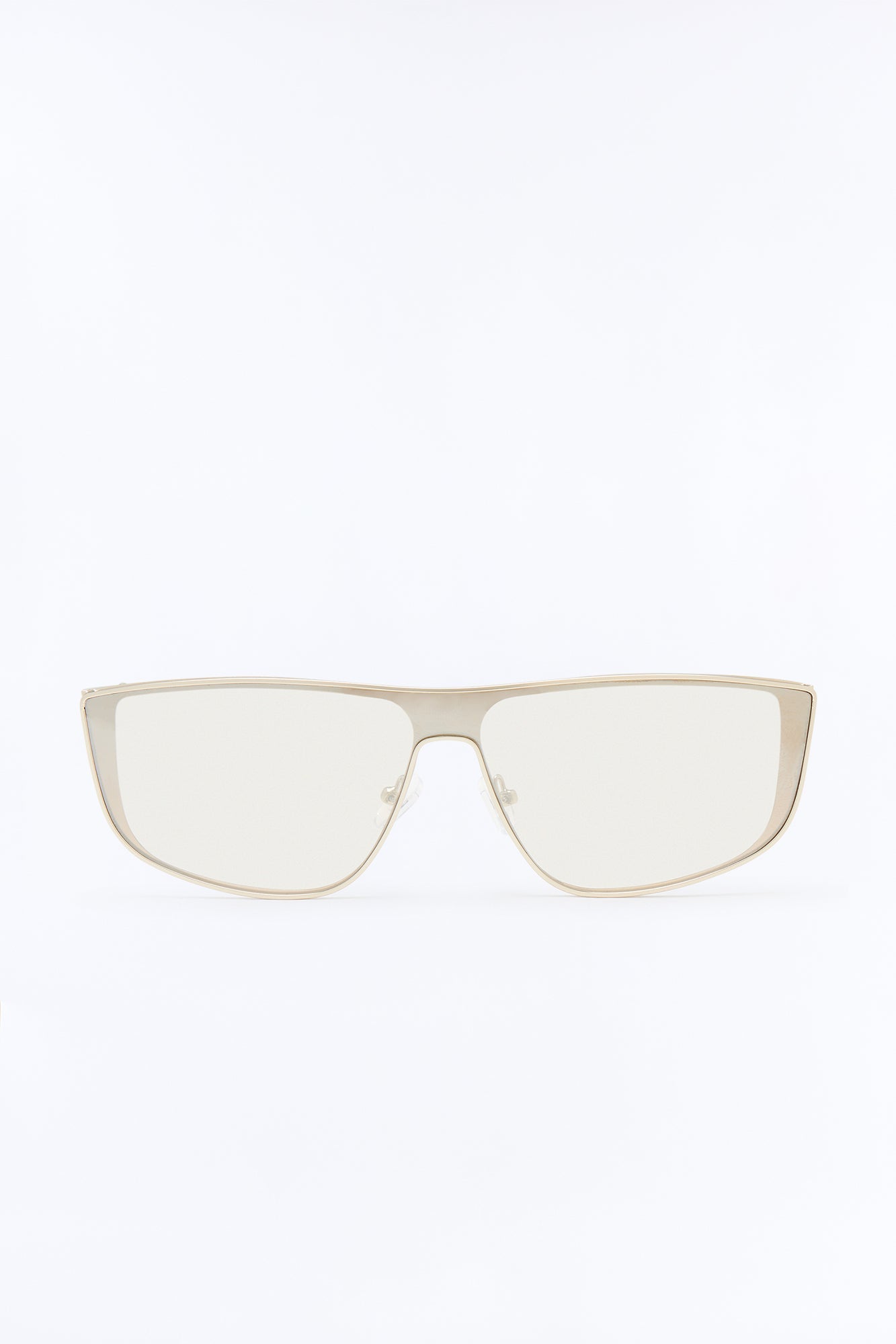 High End Wayfarer Sunglasses - Silver