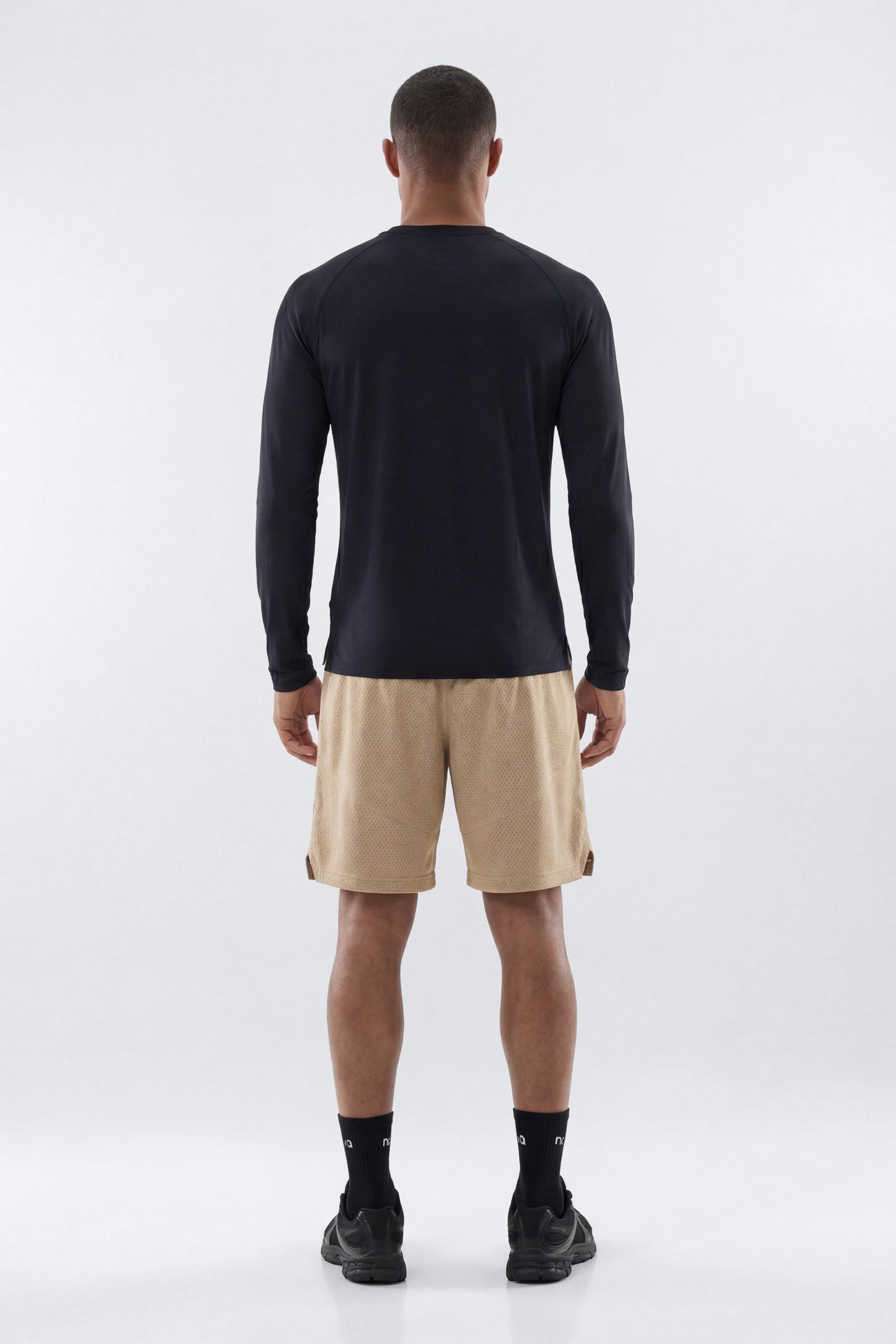 HexTech™ Long Sleeve Active Top - Black